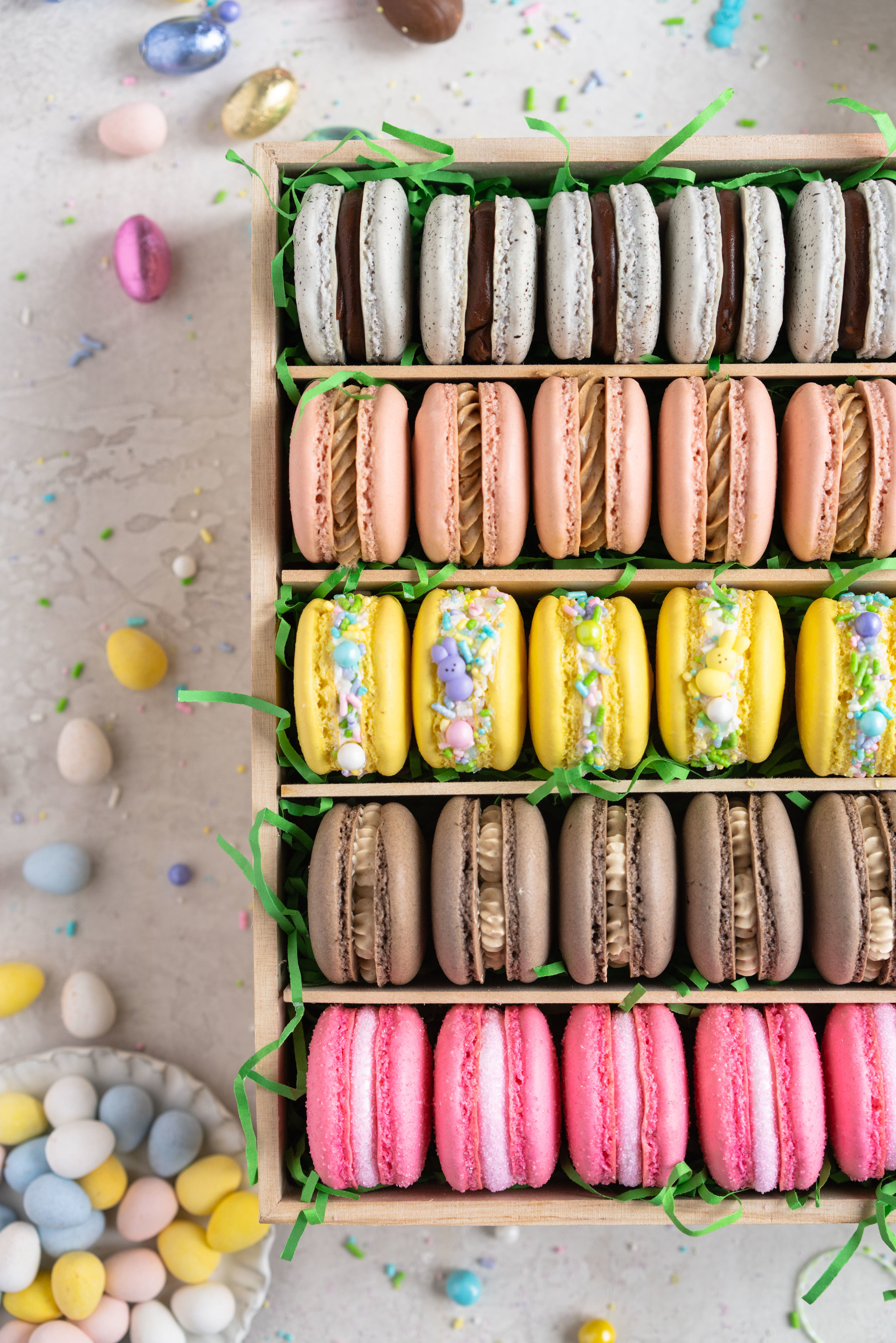 The Ultimate Easter Macaron Box Cloudy Kitchen