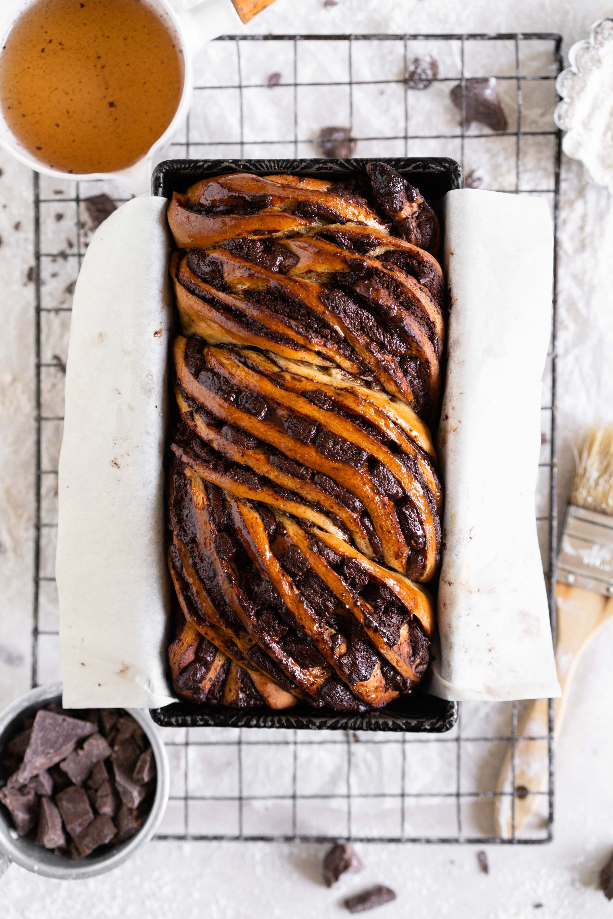 Chocolate, Espresso, and Rye Babka — Cloudy Kitchen