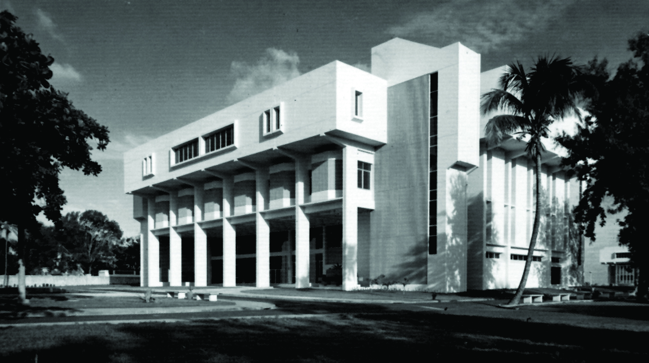 Museo del Hombre Dominicano, Plaza de la Cultura, S.D. Tony y Danilo Caro Ginebra (diseño), Jaime Batlle (construcción),&nbsp; José Antonio Caro Álvarez (museografía), 1973. 