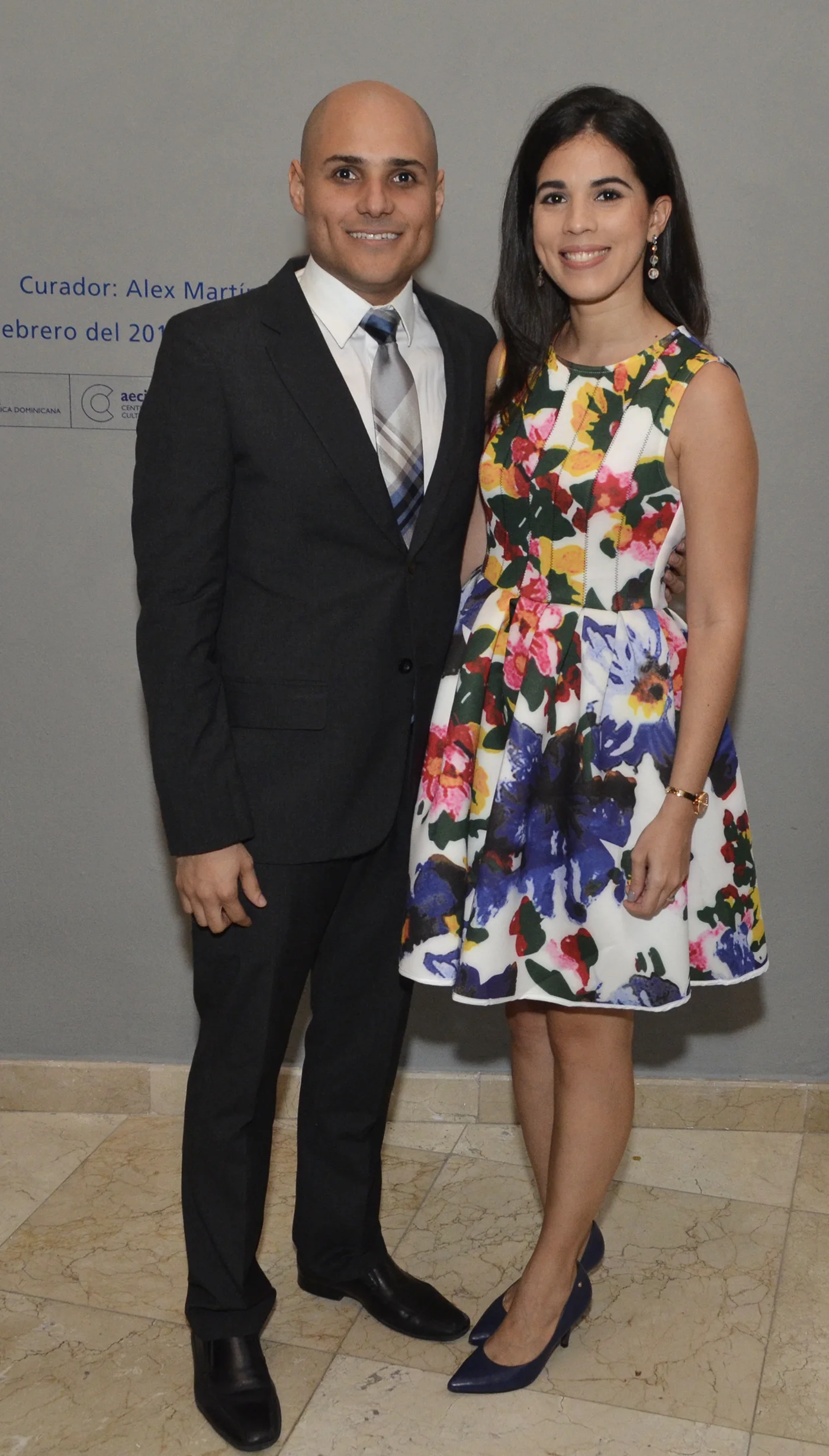 Alex Martínez Suárez y Elia Martínez.