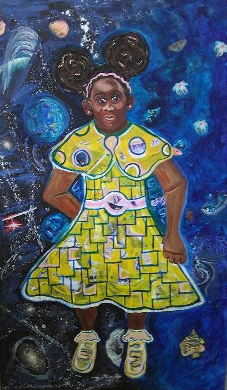 "She is Intuition" artwork by Elkino Dames