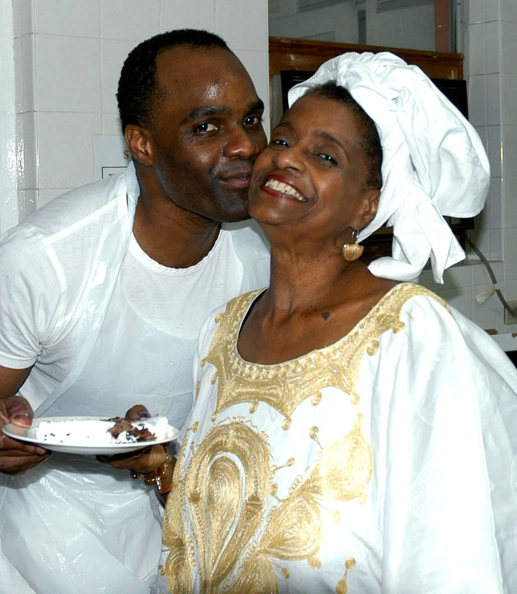 Photo of Harl Joseph Taylor and his mother, Beverly J.T. Taylor