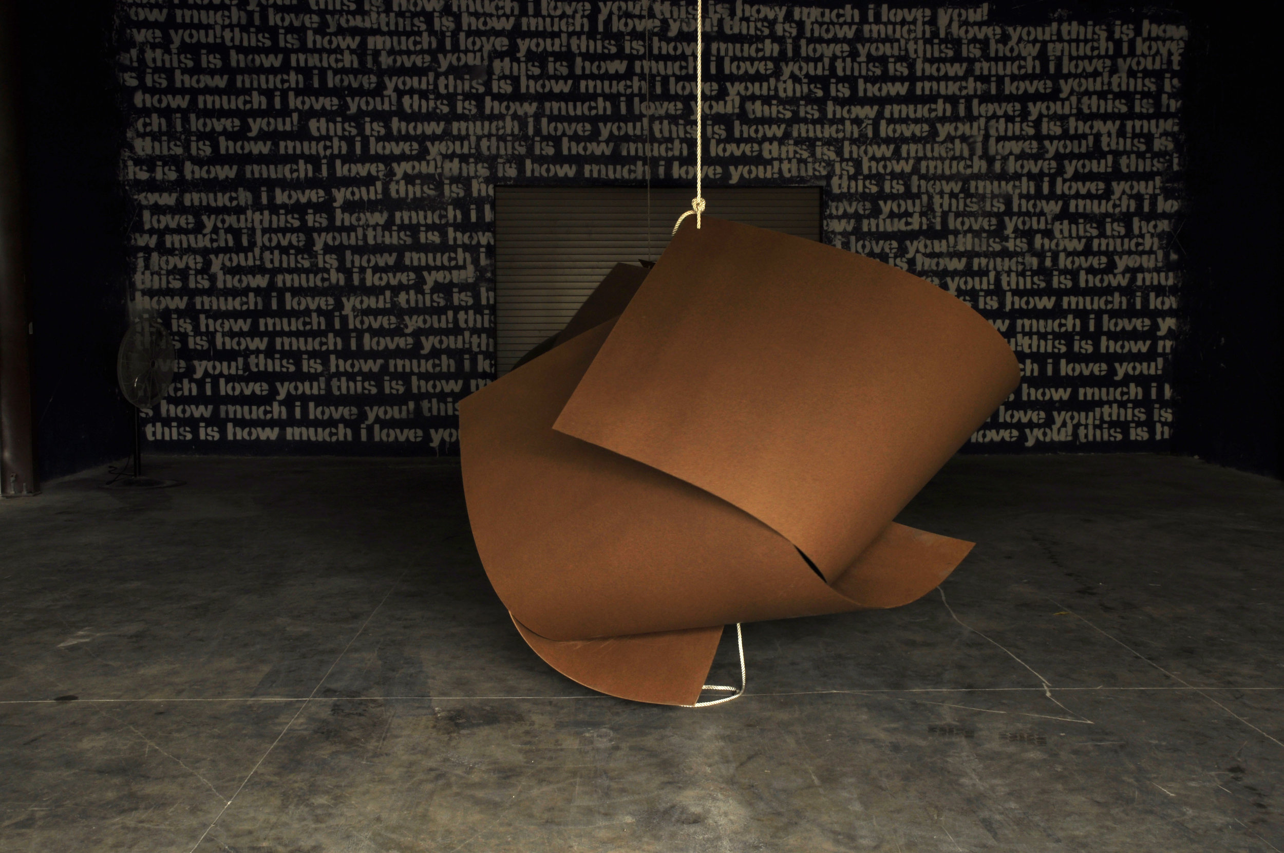 ‘Material and Sculpture’ exhibition with works by John Cox and Heino Schmid at Liquid Courage, 2013
