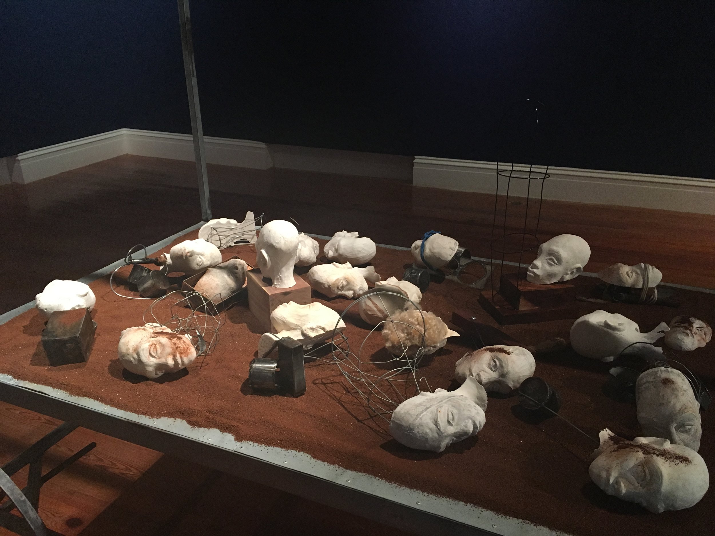 John Beadle. Row Yah Boat. Sculptural Installation for NE8