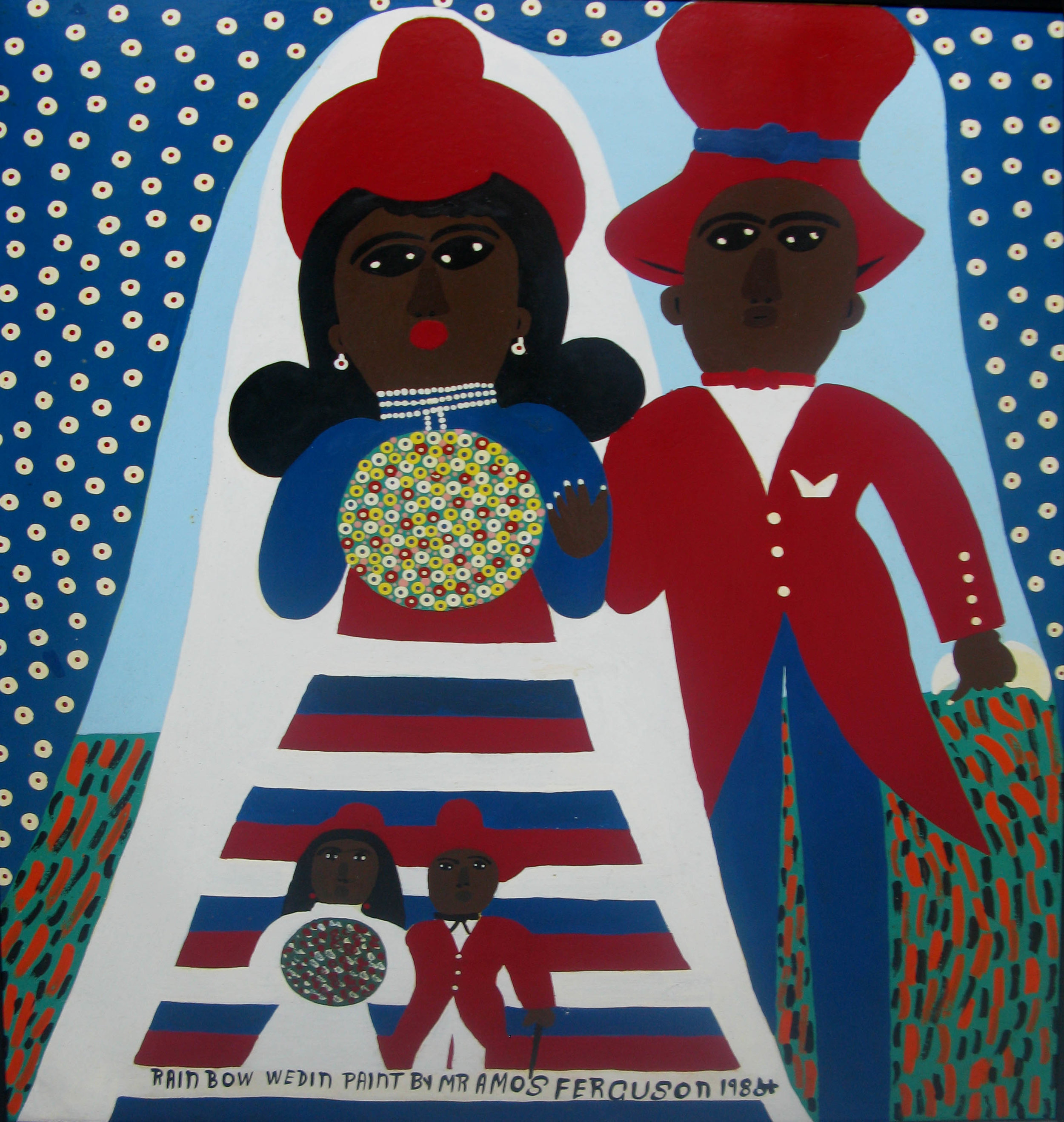 Amos Ferguson. Rainbow Wedin’ 1977