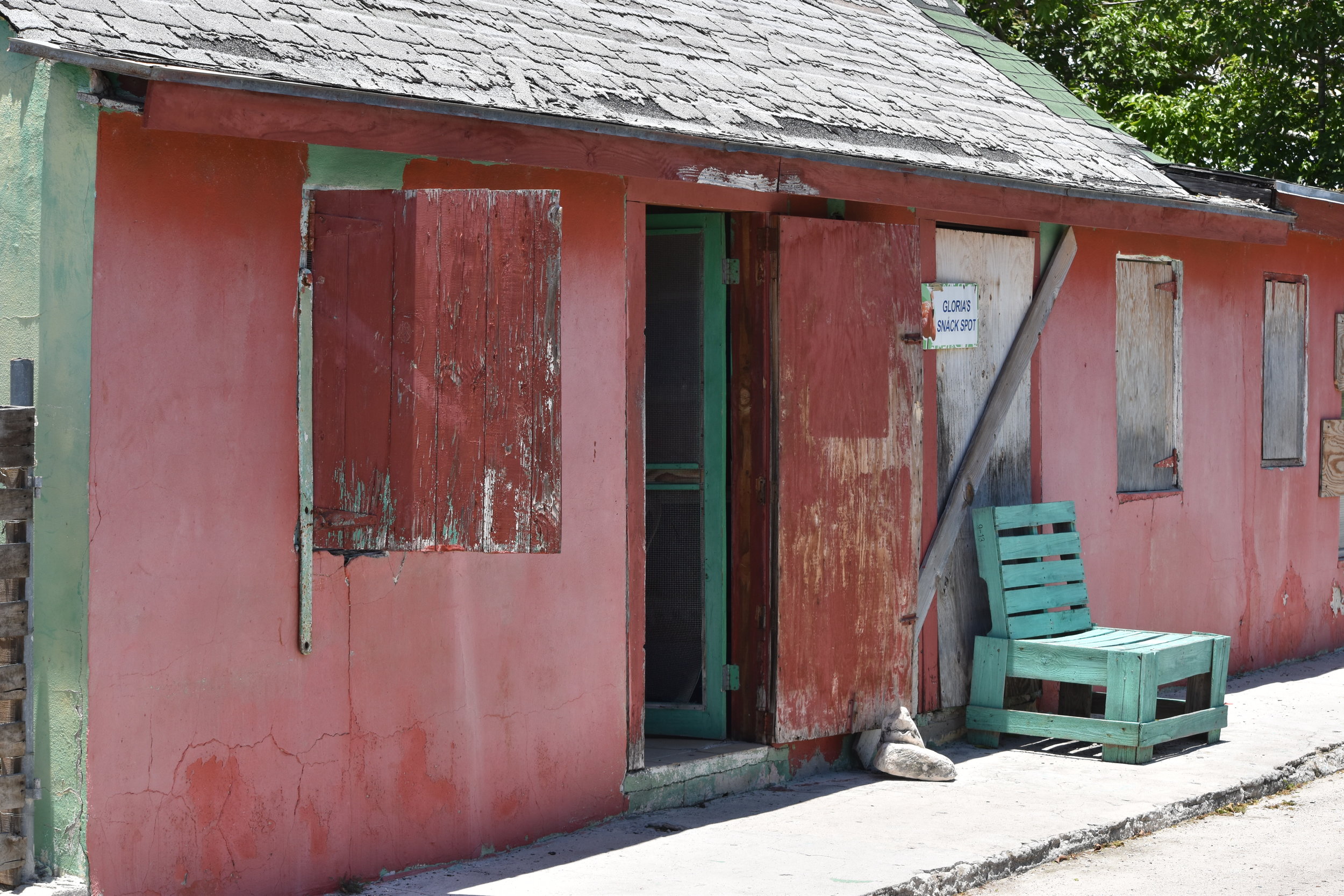 A tiny local snack spot, open door policy in a small town, once vibrant. All images courtesy of Dr. Ian Bethell-Bennett.