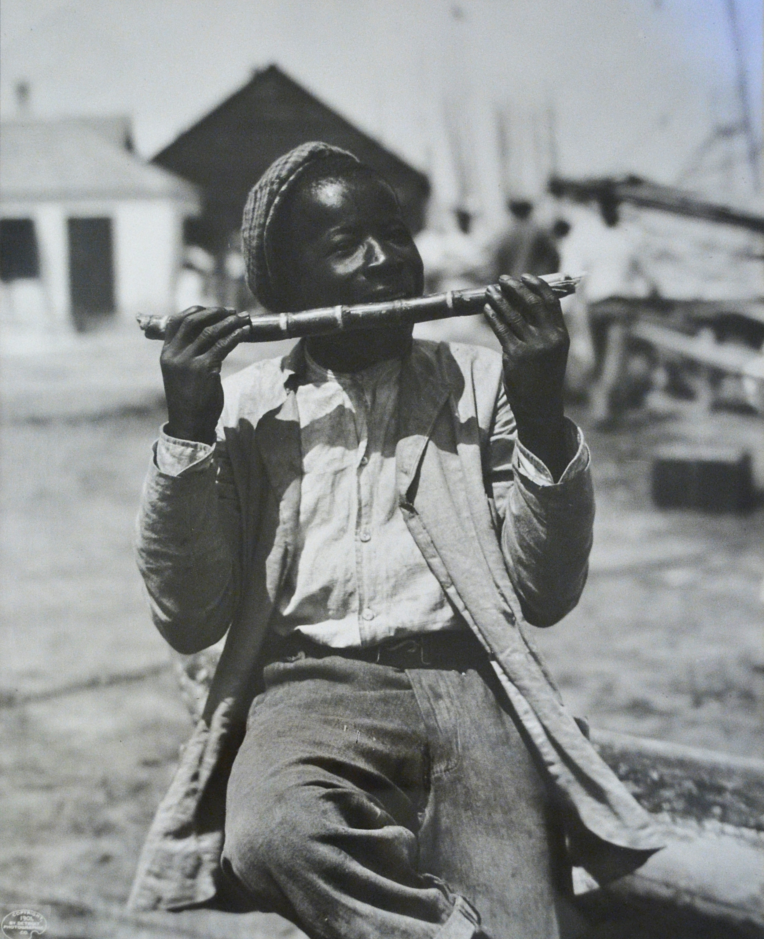 “Native Sugar Mill” (ca. 1901), William Henry Jackson, Original glass plate print on archival paper, 11 x 14. Part of the National Collection.