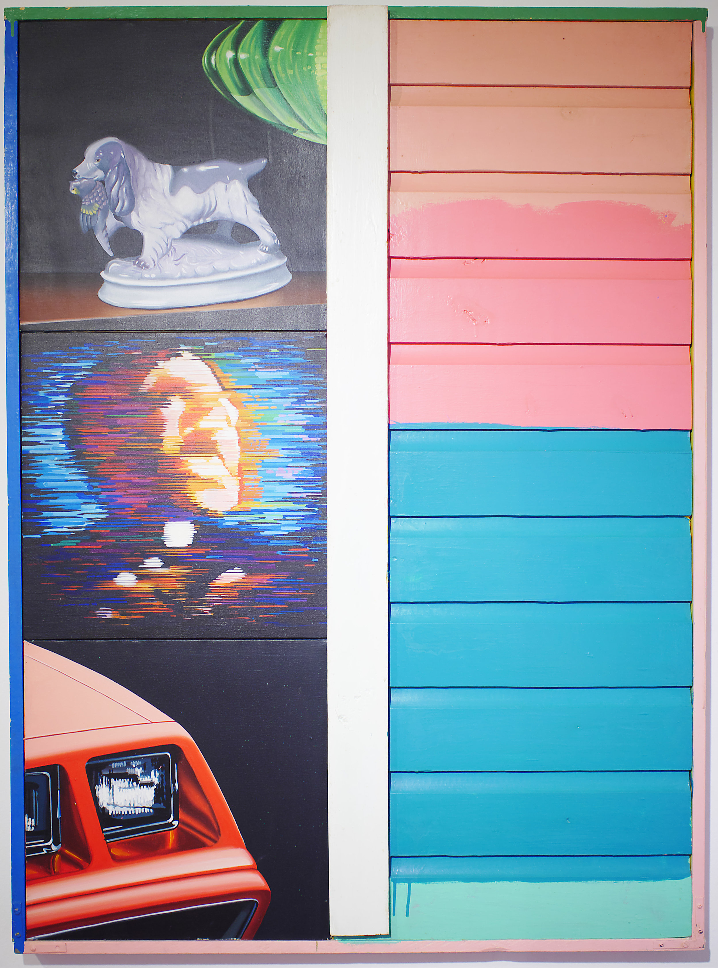 “Let Us Prey” (1984-86), Dave Smith, mixed media, 55 x 38. Part of The National Collection, gifted by the artist in 2007.