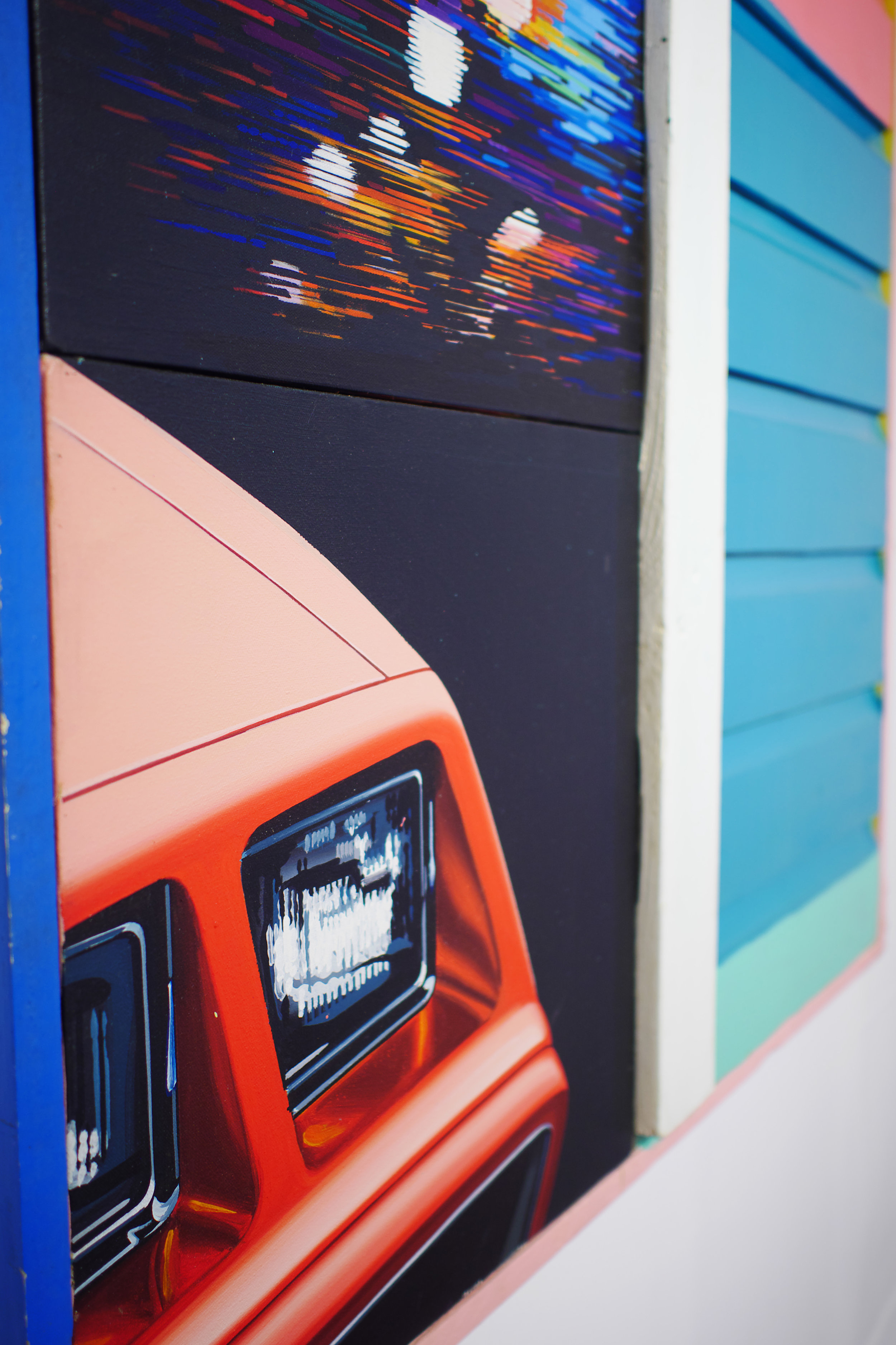 Installation shot of “Let Us Prey” (1984-86) by Dave Smith as seen in the current Permanent Exhibition, “Revisiting An Eye For the Tropics”.