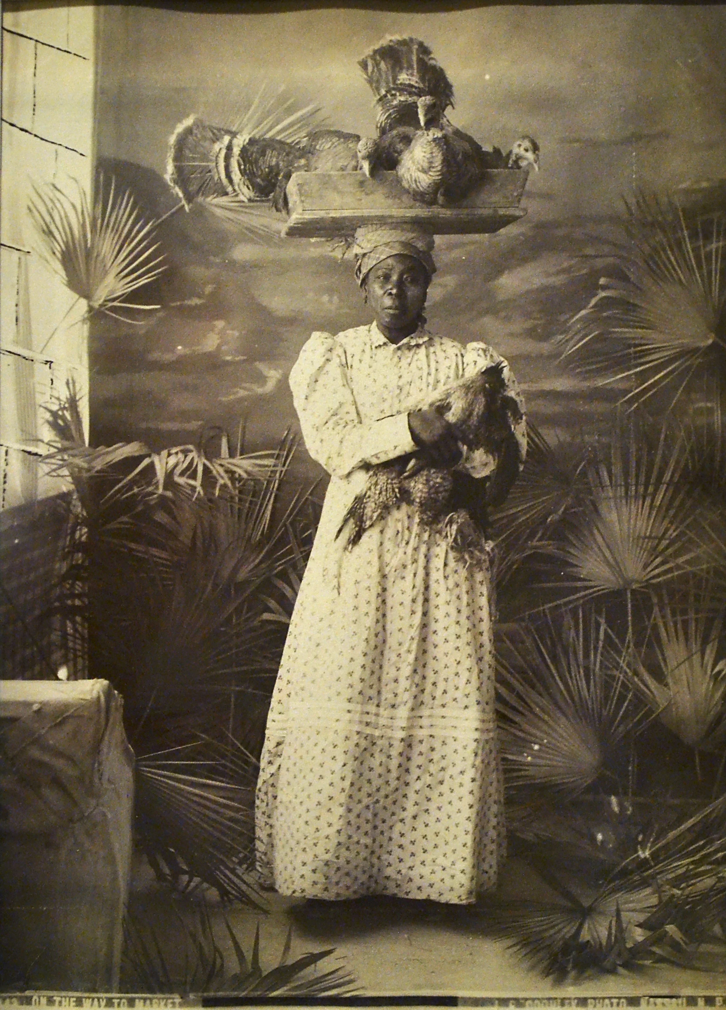 “On the Way to Market” (ca. 1877-78), Jacob Frank Coonley, albumen print, 7 x 8 ½. Part of the National Collection, previously owned by R. Brent Malone.