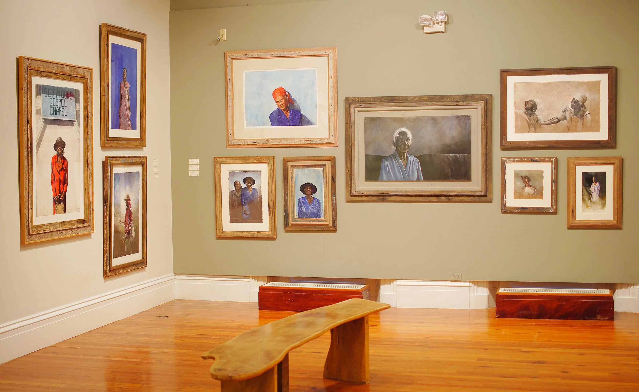 Gallery shot of Thierry Lamare’s “Love, Loss and Life”