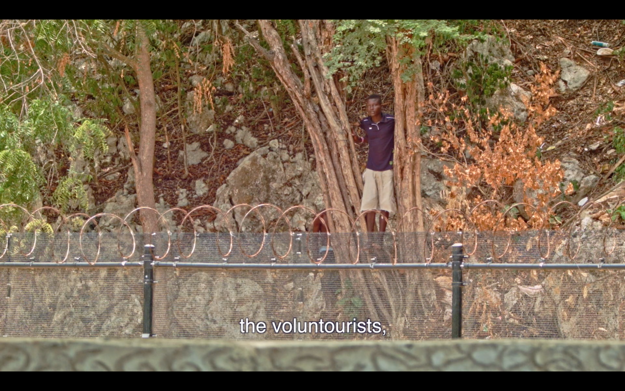 Still from Joiri Minaya's "Labadee"
