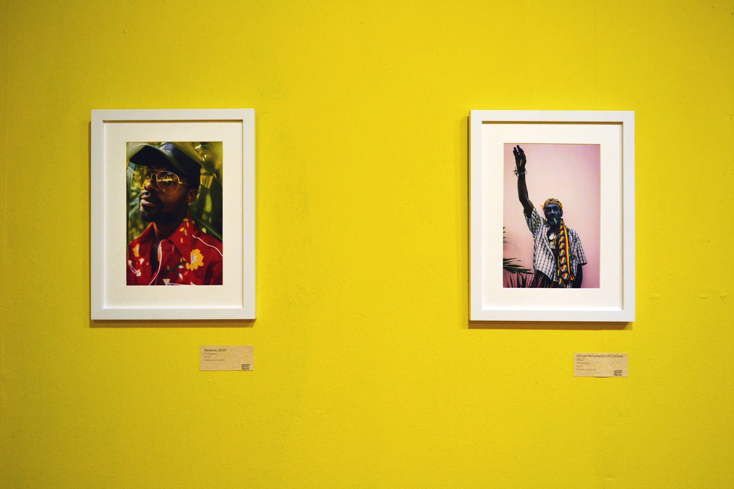 Installation shot of “Some (Re)assembly Required”, a solo exhibition of portraiture by Melissa Alcena.