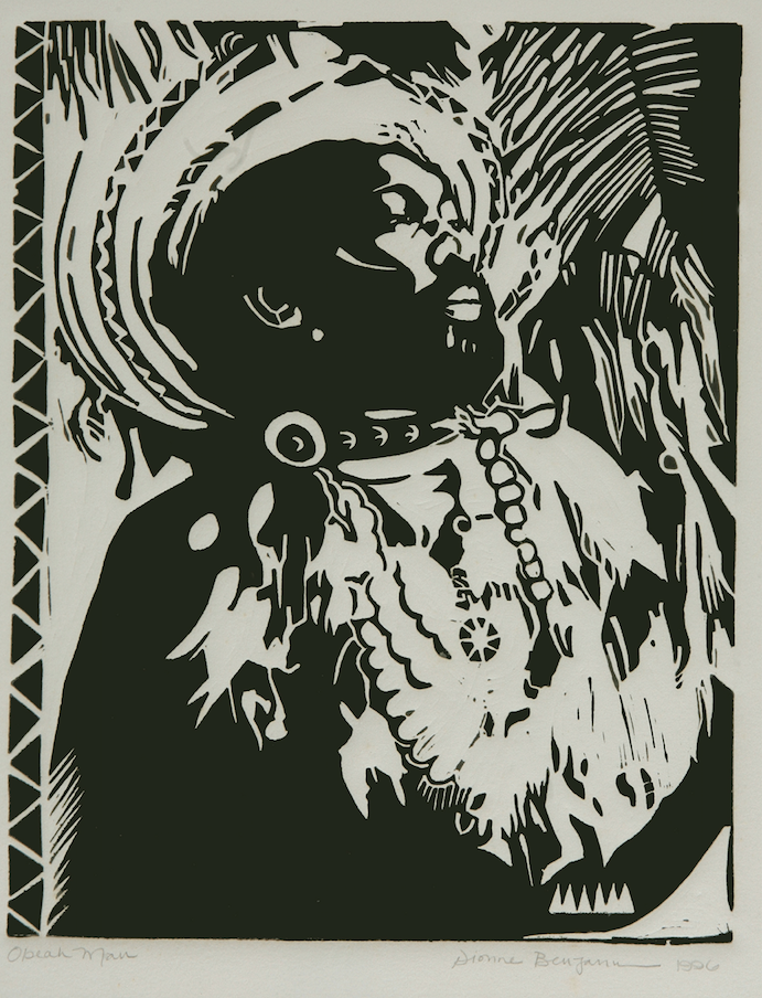 Dionne Benjamin-Smith. “Obeah Man.” Several of Benjamin-Smith’s works will be featured in the upcoming exhibition “Medium: Practices and Routes of Spirituality and Mysticism” on view at the NAGB from December 14th. Image courtesy of the Dawn Davies Collection.