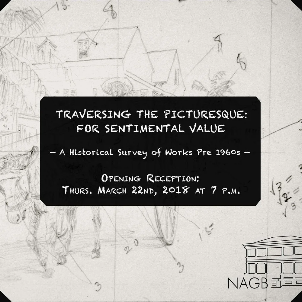 “Traversing the Picturesque: For Sentimental Value” promotional Graphic.