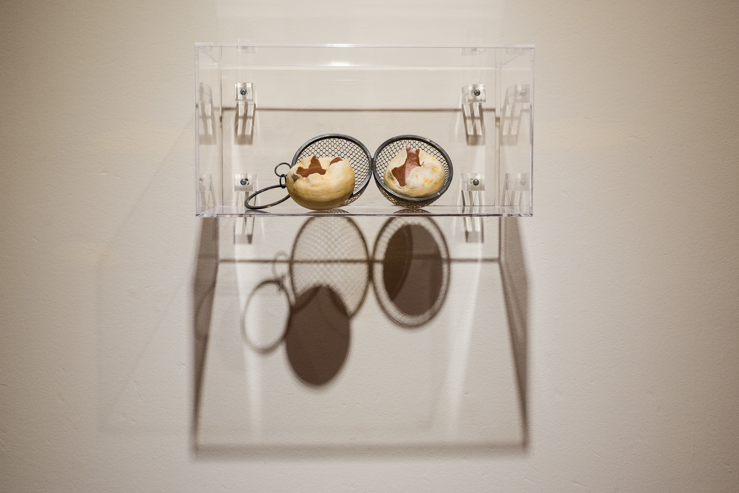 Anina Major. To Have And Not To Own, stoneware, iron and flocking, 16” x 6” x 8”. 2018. This works speaks intimately about the prohibitive and antiquated legislation that policies women’s bodies in The Bahamas. Image courtesy of Dante Carrer. Works courtesy of the artist.