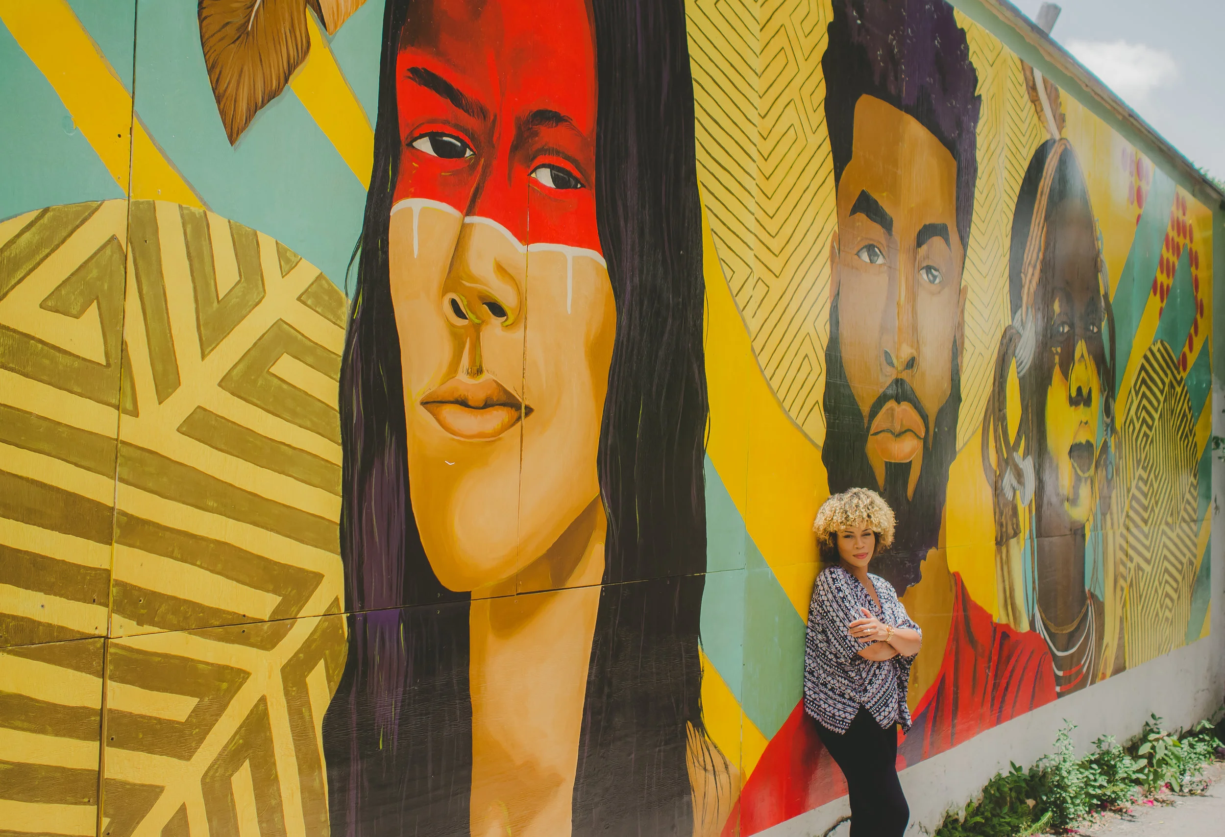 1. “Legacy” (2018) public mural by Darchell Henderson on Hospital Lane in Nassau, New Providence.
