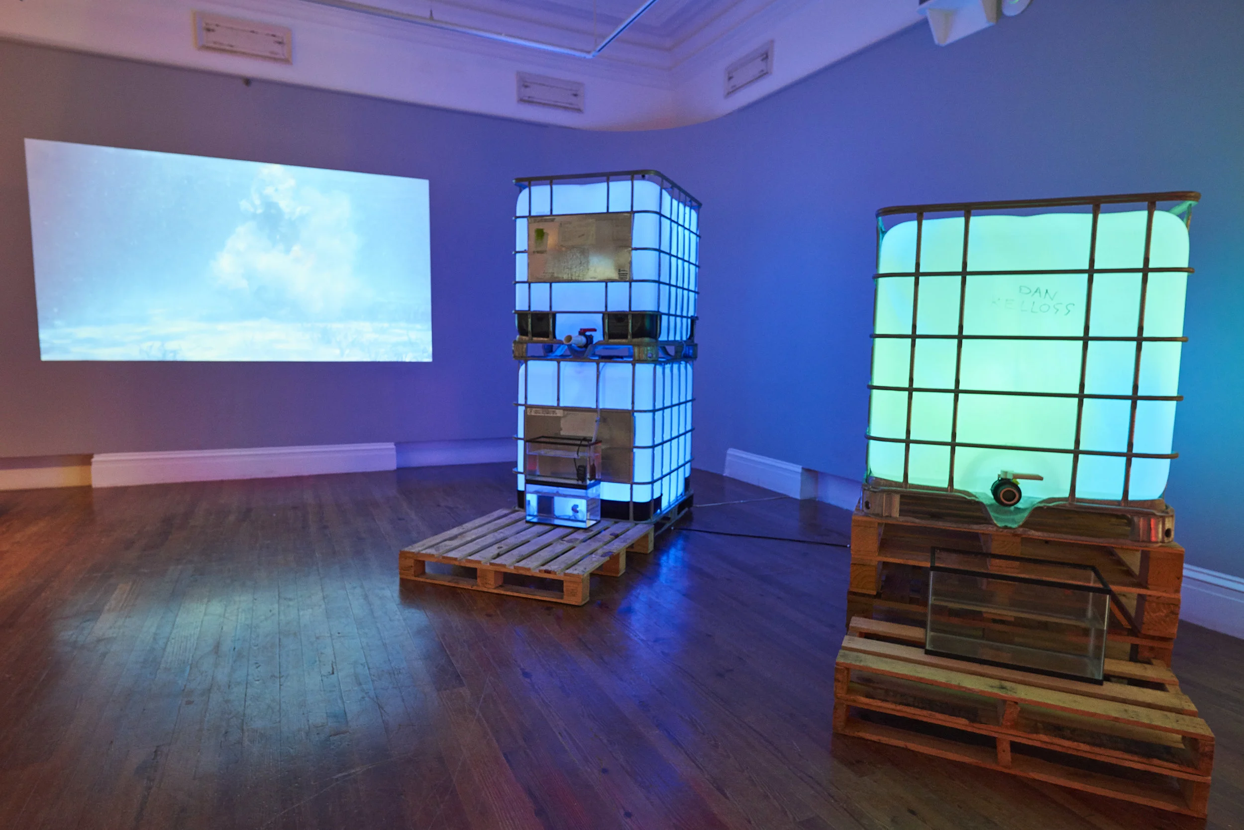 Expected Time of Arrival, 6:30, 2018. Expo 2020. Part of Double Dutch “Hot Water”, on view at the NAGB through Sunday, October 21st, 2018 at 5 p.m. Image by Dante Carrer