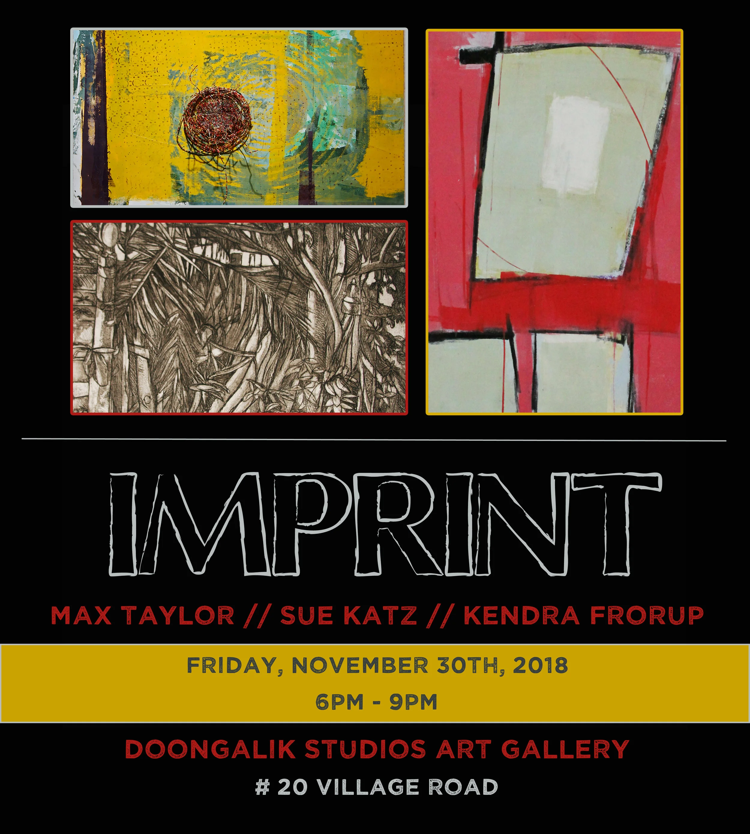 “Imprint” evite