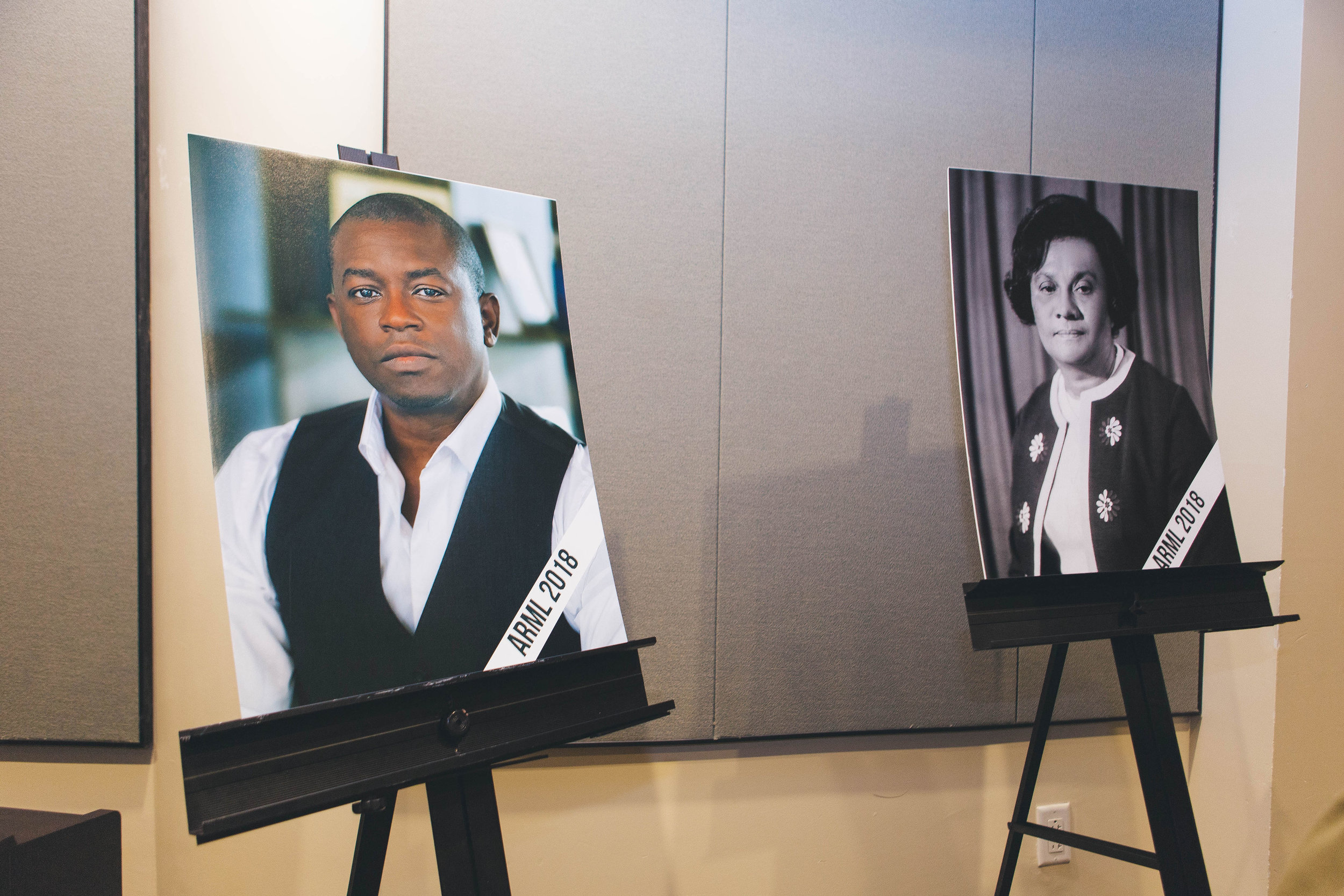 Portraiture of Dr. Kevin Browne alongside Anatol Rodgers, as photographed by Three Amigos Media.