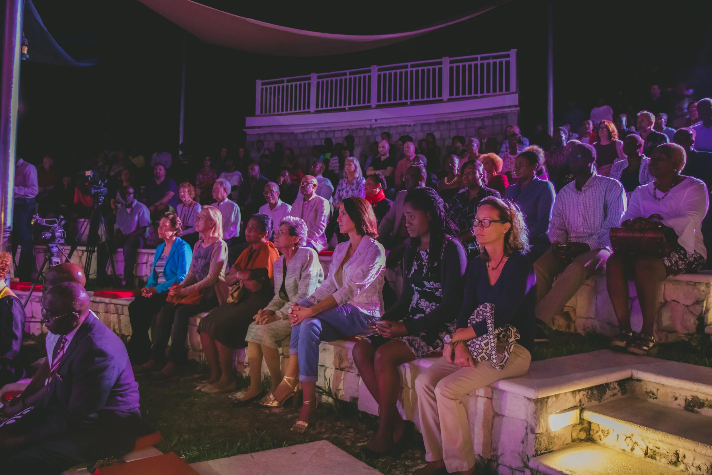 Over 550 people were in attendance celebrating the works of 38 contemporary Bahamian artists whose works look through a lens of race, gender, parity or class as a way to clarify cultural and social concerns.