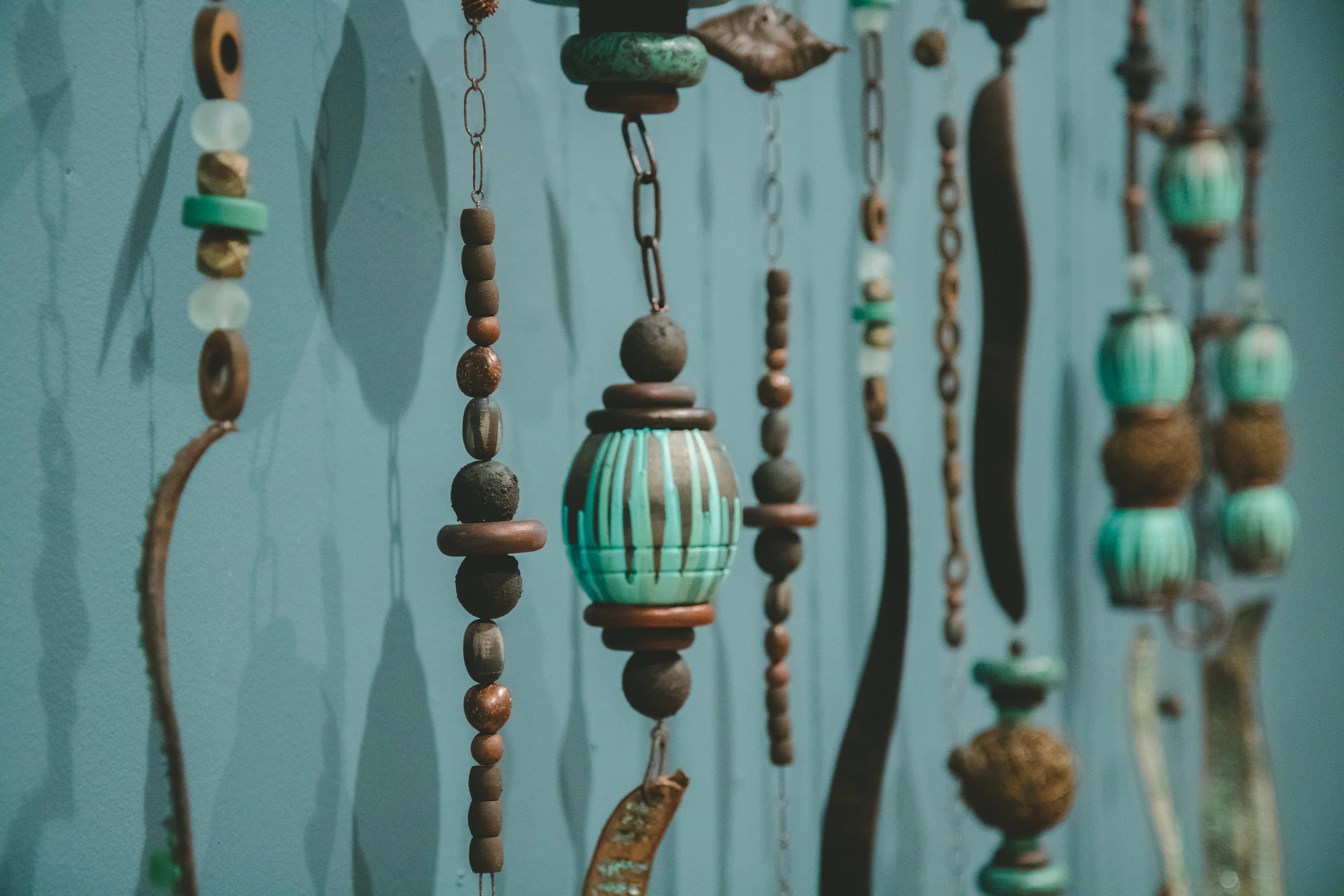 Detail of the Invasive Species Amulet, (2018) by Saskia Schutte D'Aguilar.