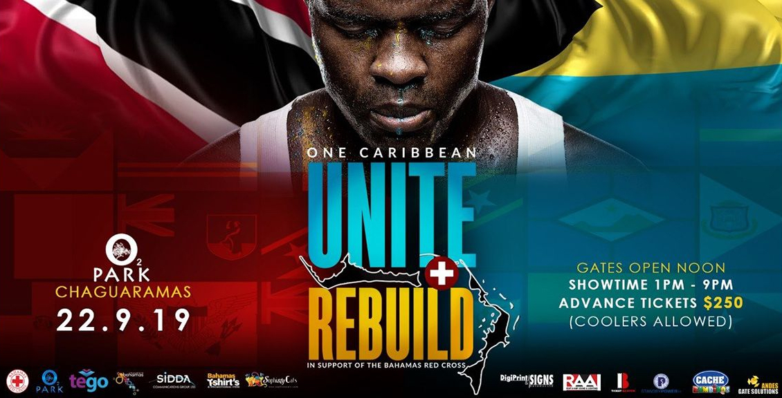 Kes the Band and other Caribbean musical artists ban together to host a concert in aid of Hurricane Dorian relief efforts titled, “One Caribbean: Unite + Rebuild”. Proceeds went to The Bahamas Red Cross.