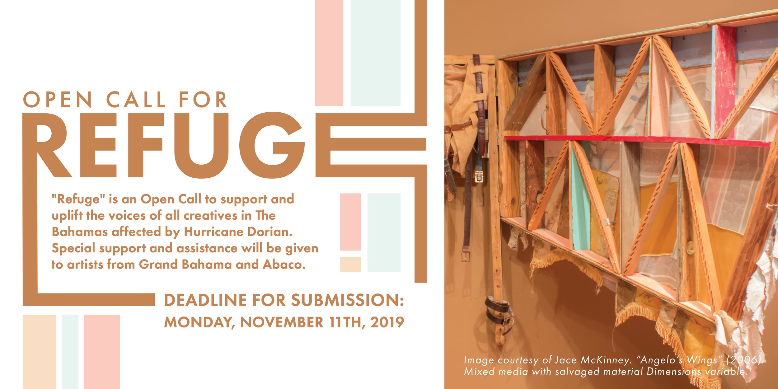 Open Call for Works for “Refuge” - The NAGB stages a call for artwork as we recover, rebuild and restore the nation’s spirit.