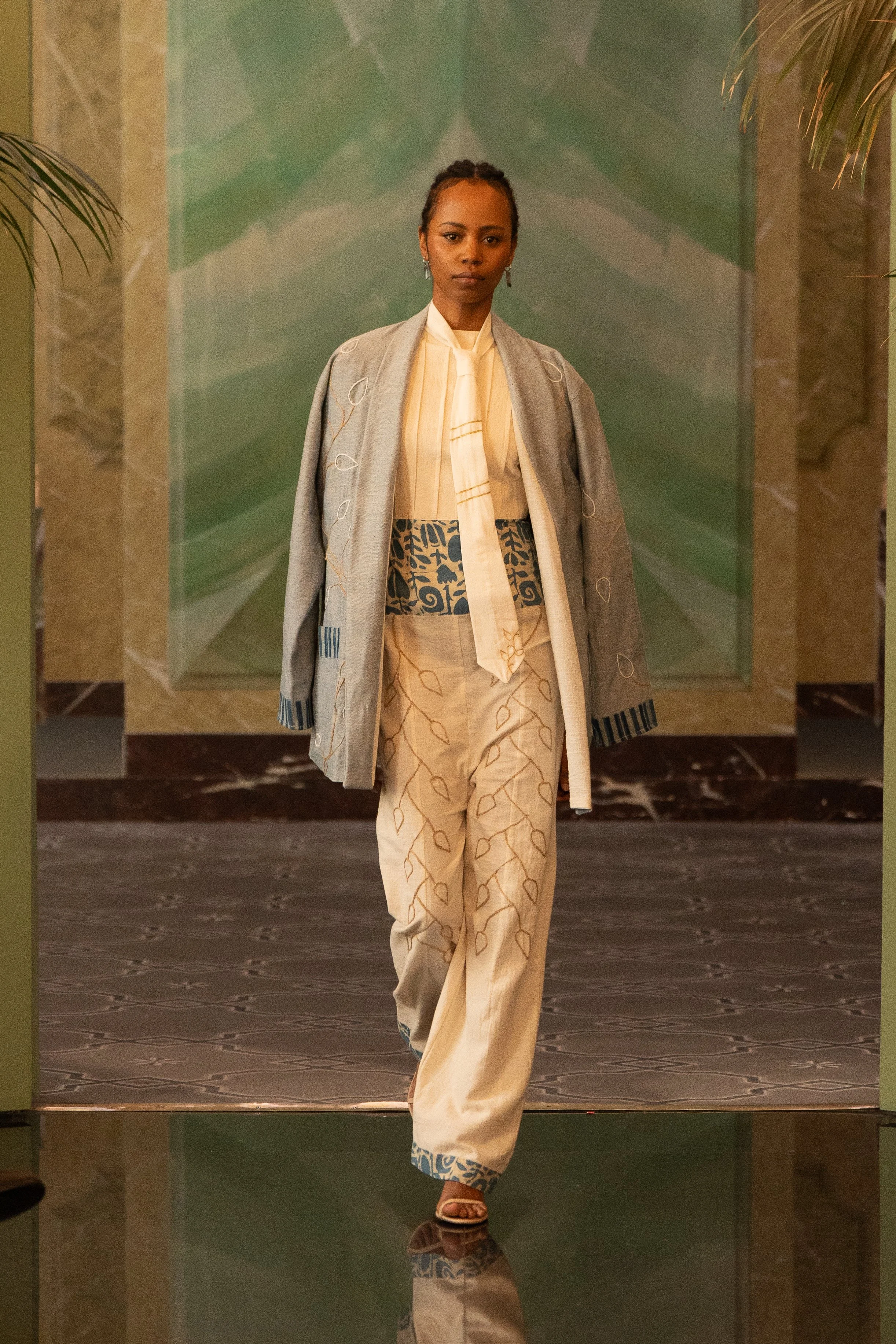 Jiwya Chandni Jumpsuit, Parna Jacket and Boond Tie from Lata, AW26 Paris Fashion Week Q&A-an-interview-with-aishwarya-lahariya-on-jiwyas-AW26-collection-seele-magazine.jpg
