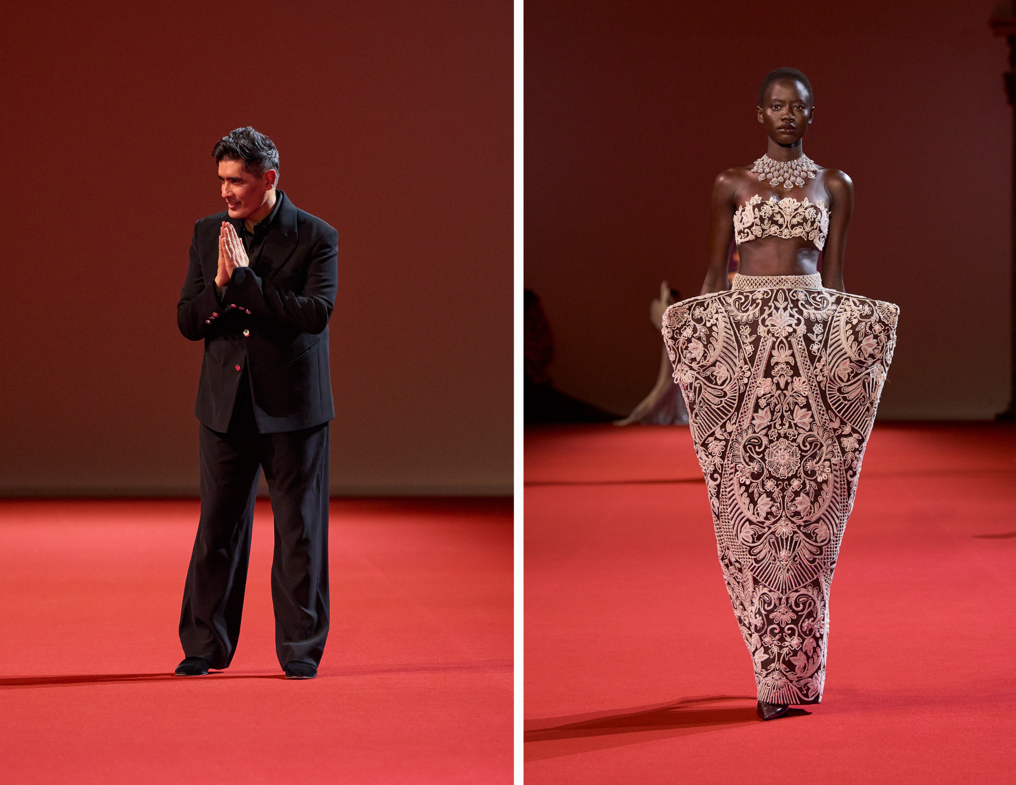 Manish Malhotra Receives Massive Applause At The End Of His First Couture Show