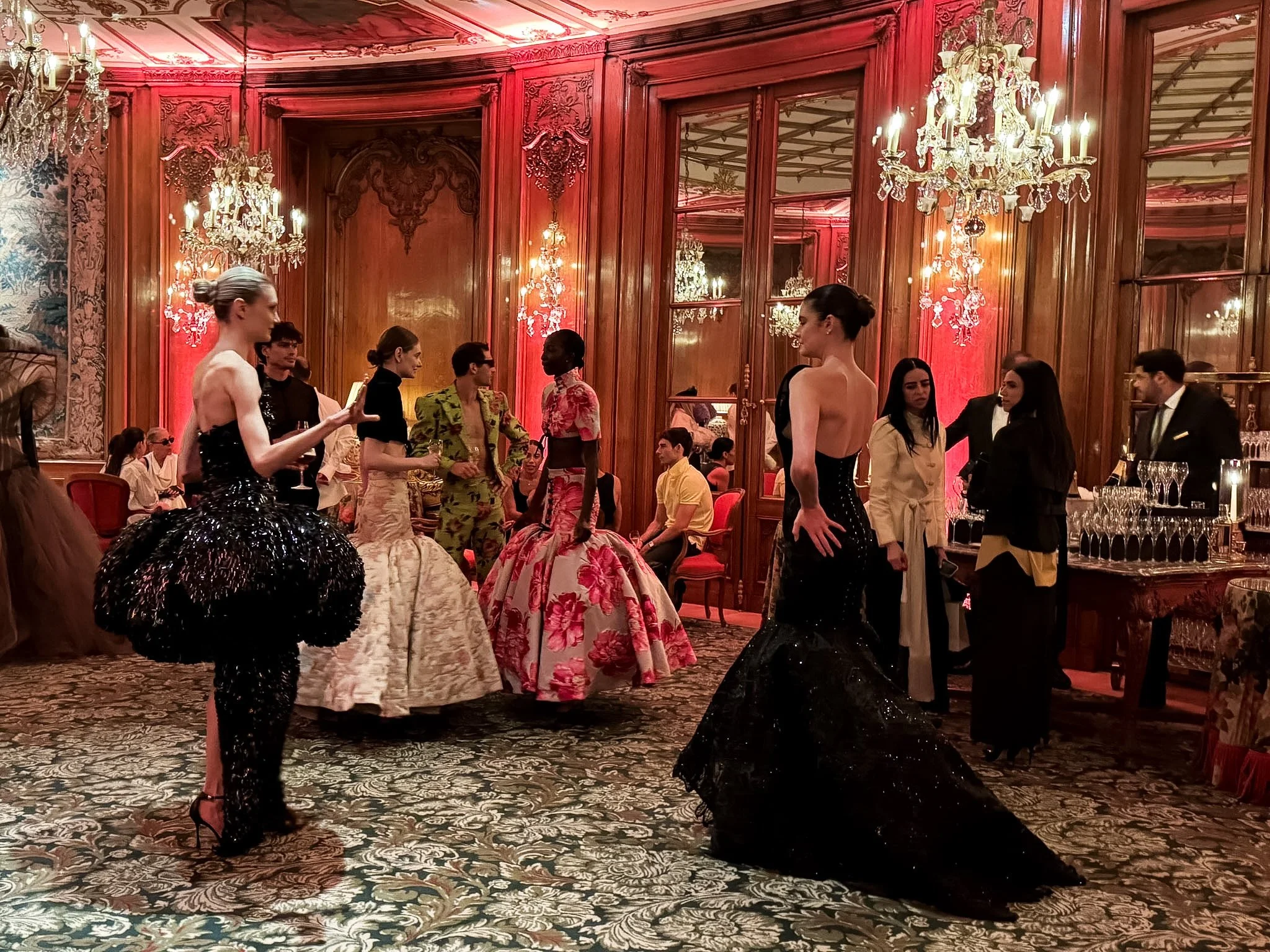 Christian Siriano Opens the Garden Gate at Le Bristol