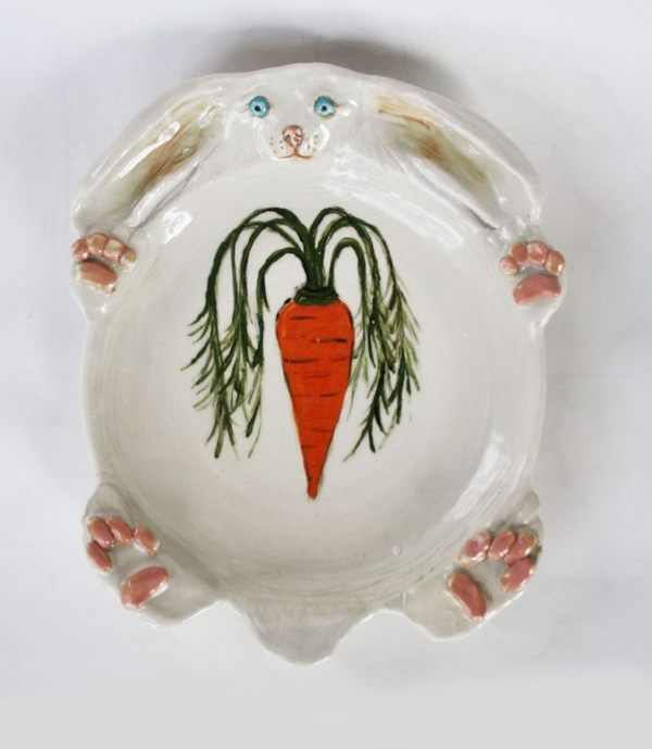 Same for this bunny veggie tray. I should make more of these...