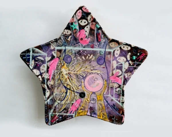 And then this Buns in Outer space painting which I finished when I was loosing my shit, which is pretty weird now that i am thinking about it. 