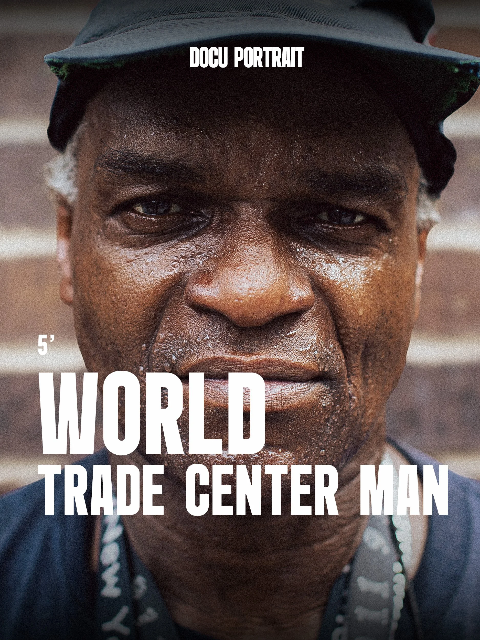 homme a New York, the World Trade Center man