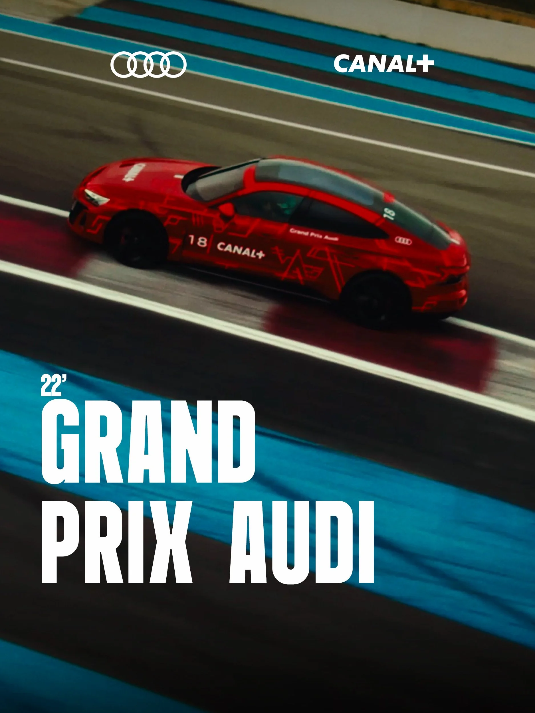 grand prix Audi electric race in Paul Ricard
