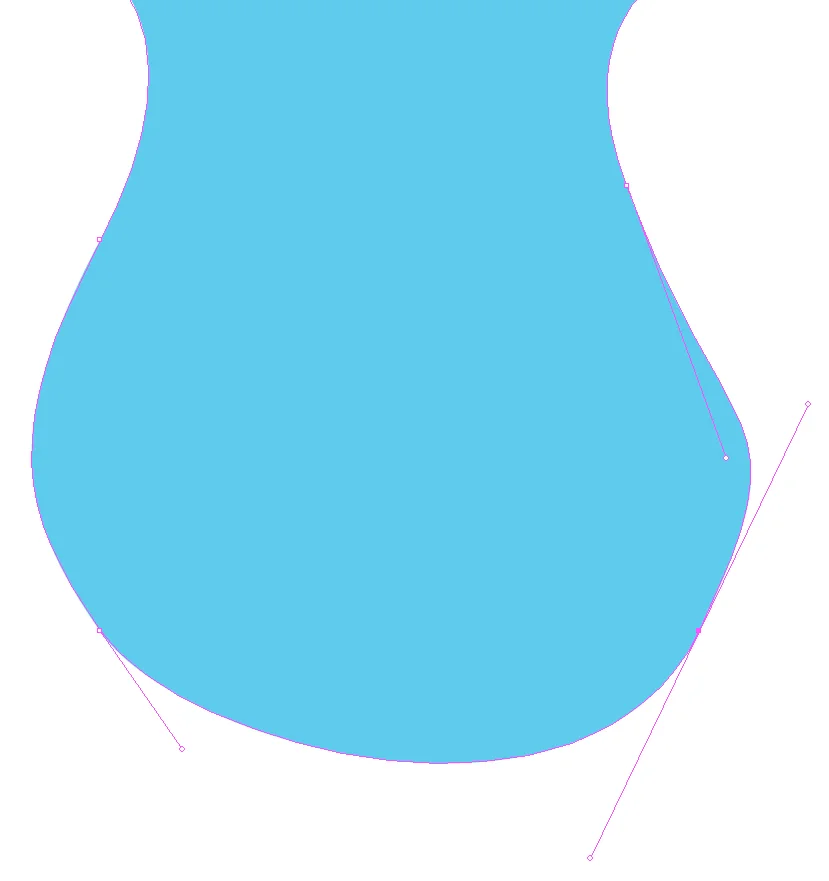 The image is made from lines, angles and mathematics. This means it can be scaled to up or down without losing image quality.