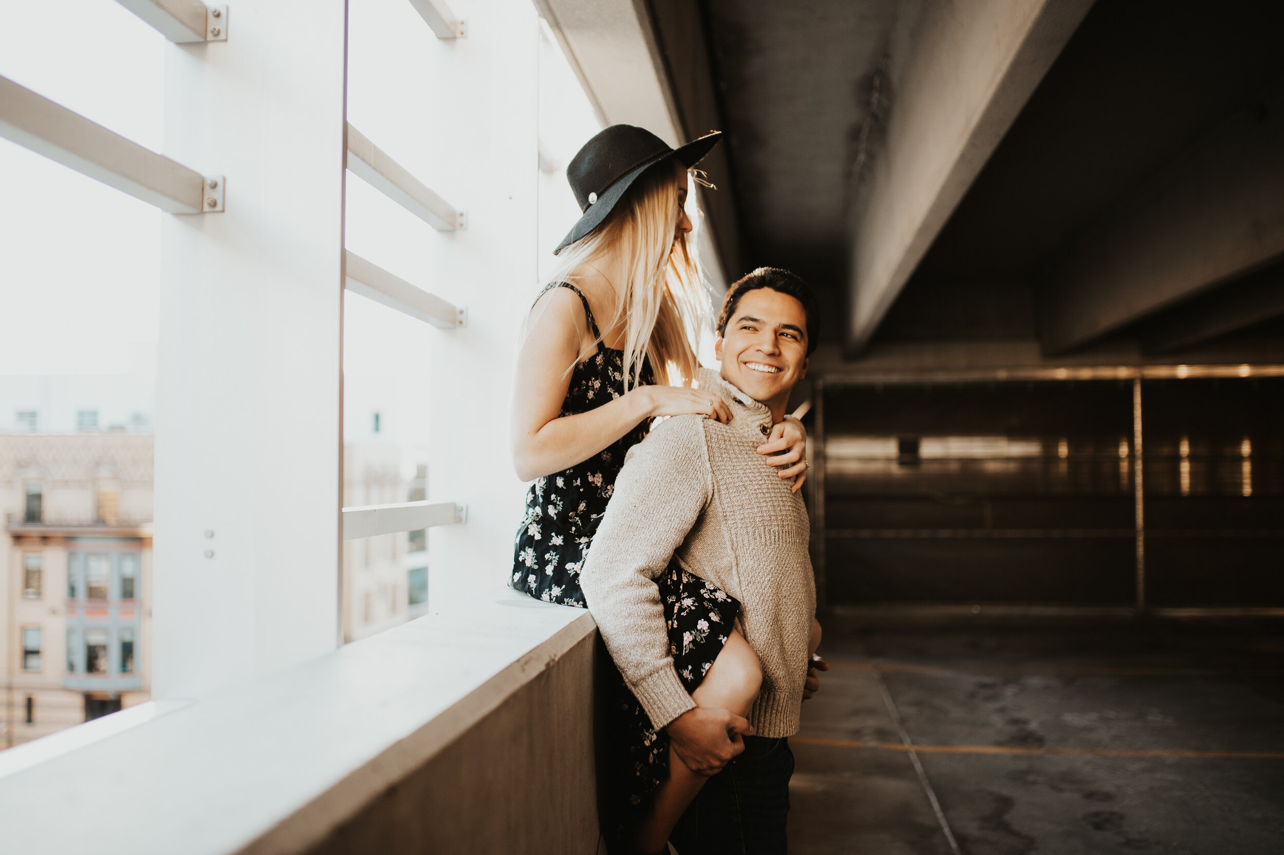 Buffalo Parking Garage Engagement -1025.jpg