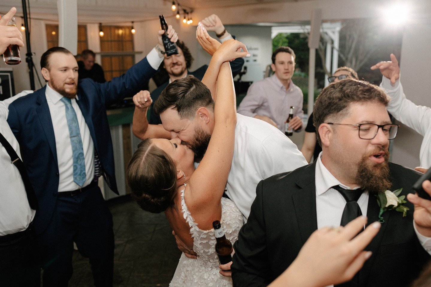 A mid-dance kiss that wasn&rsquo;t staged.⁠
I didn&rsquo;t tell them to do this &mdash; they just... did.⁠
Proof that the best moments happen when you forget the camera's there.