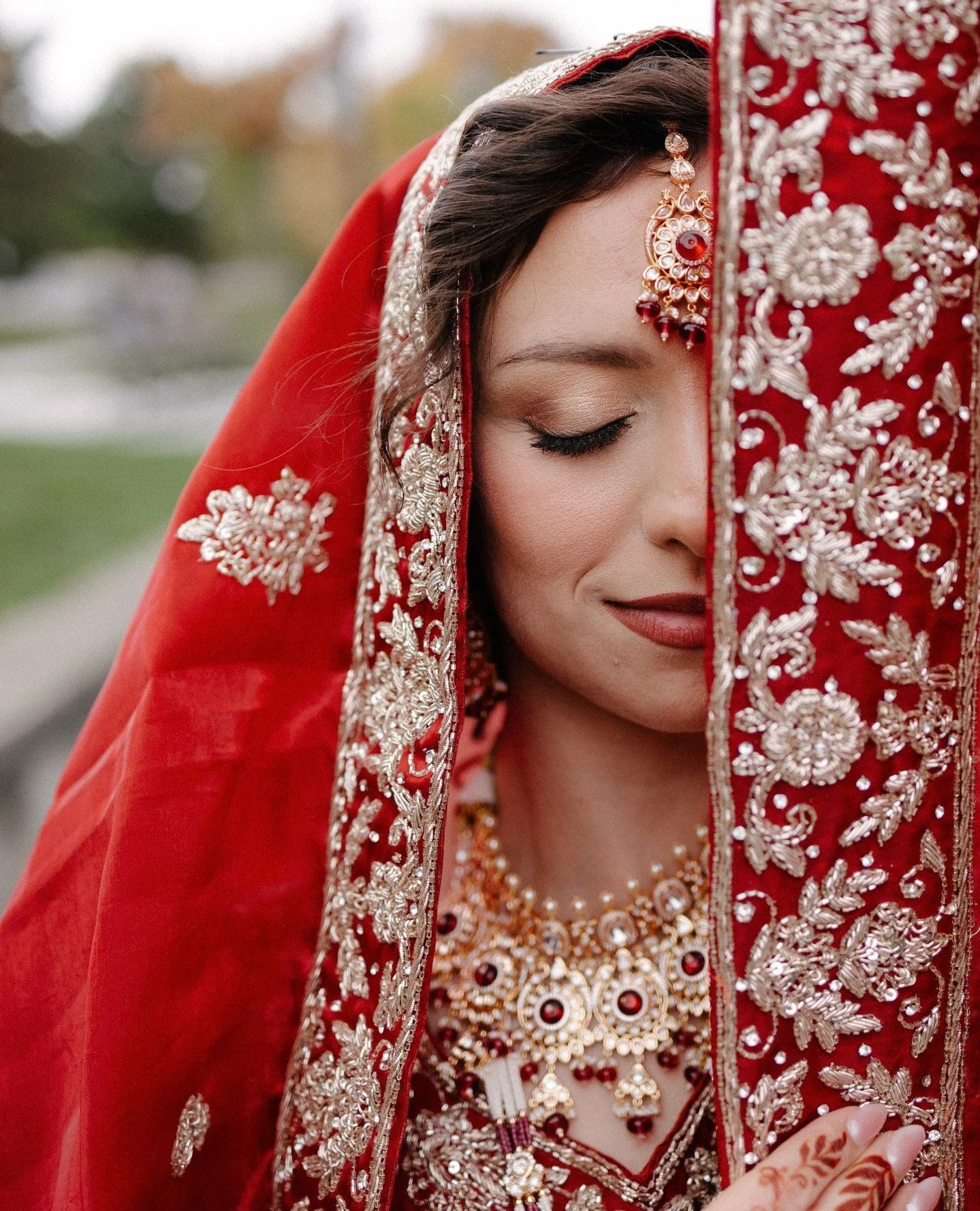 She took a moment for herself and the whole room fell still. Some photos aren&rsquo;t about posing. They are about honoring who you are and where you come from. #BuffaloWeddingPhotographer #NYWeddingPhotographer  #CulturalWedding #StorytellingPhotogr