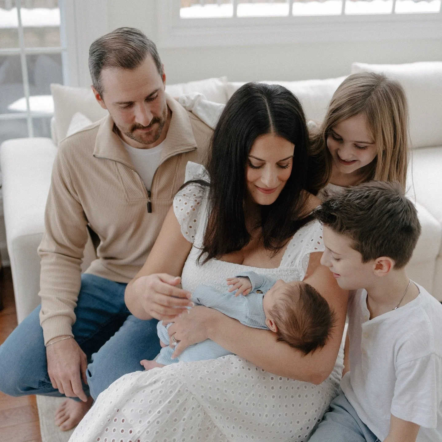 We have grown so much together, from the engagement photos to the wedding day from announcements to babies, three of them now, I have had the honor of capturing and documenting so many chapters of this family story. watching your lives, change, expan