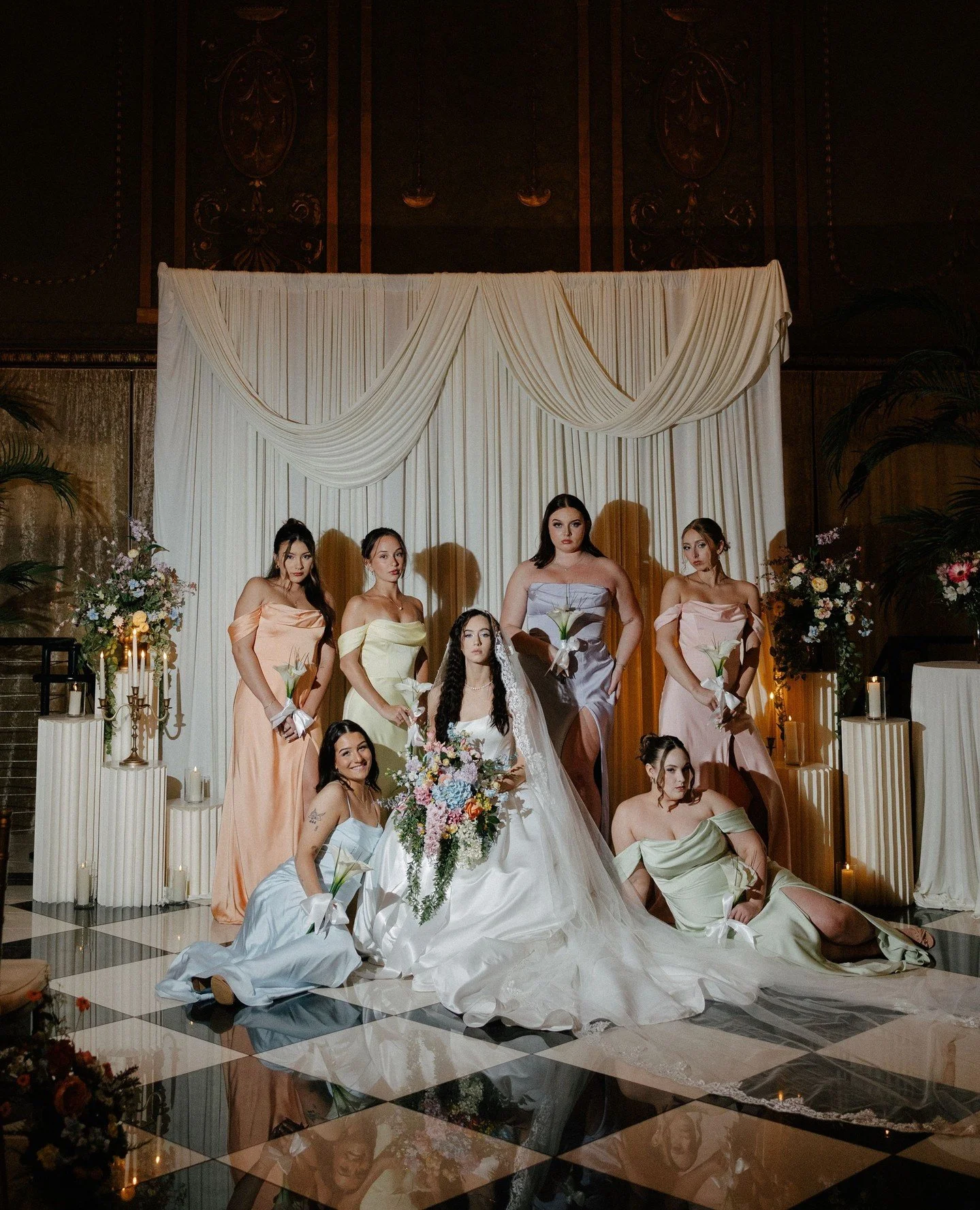 The hype in that room before she walked down the aisle. The dancing on the on the chairs after. I was crying behind the camera for most of it and I am not even a little sorry about it. These are the moments nobody plans and everybody remembers foreve