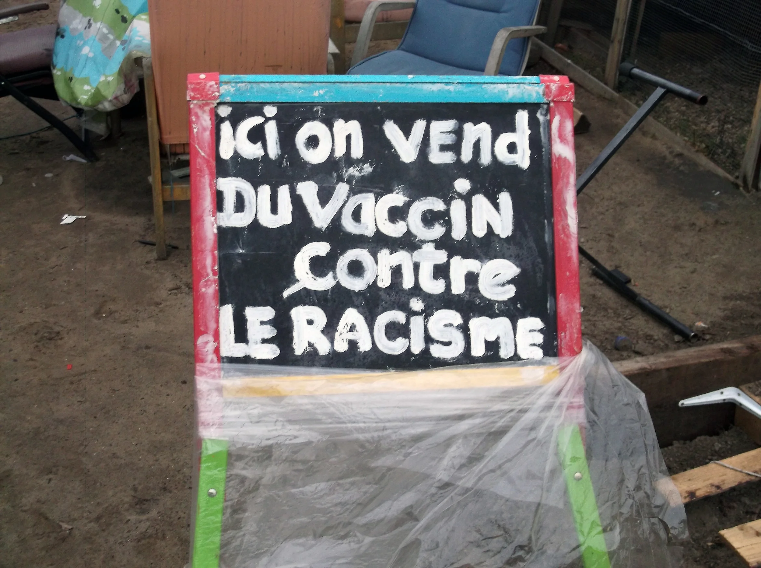 " Education is the cure for racism. " Oshar, Sudan