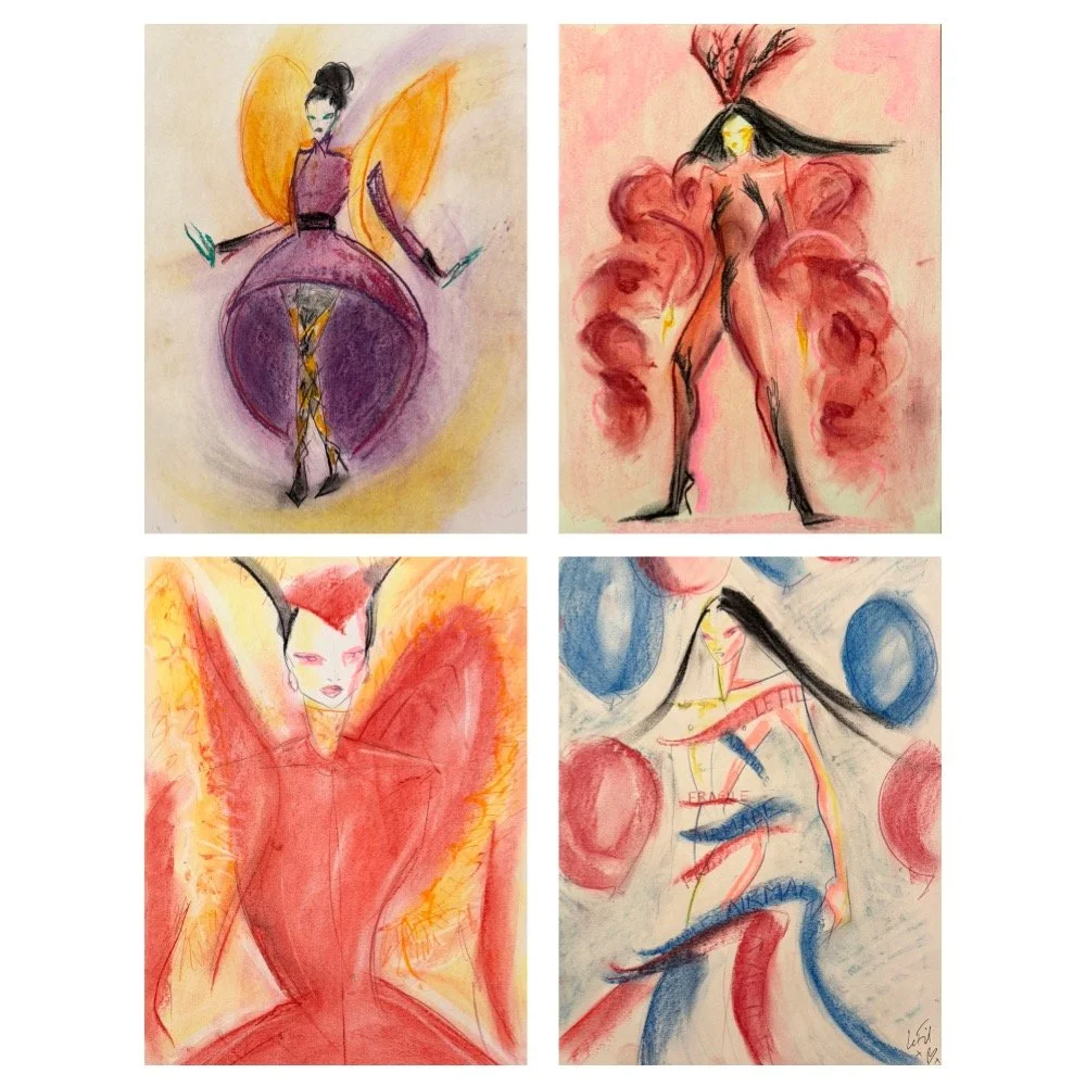 A3 Drawings by Le Fil