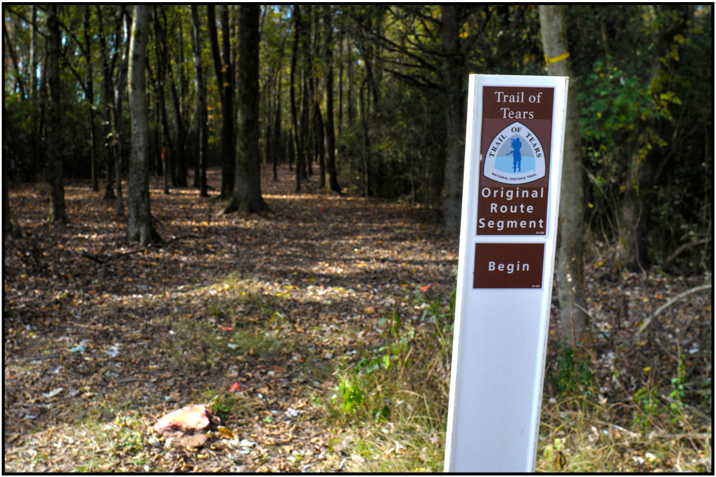 A segment of the Trail of Tears today ( photo: Steve Marcos, npplan.com)