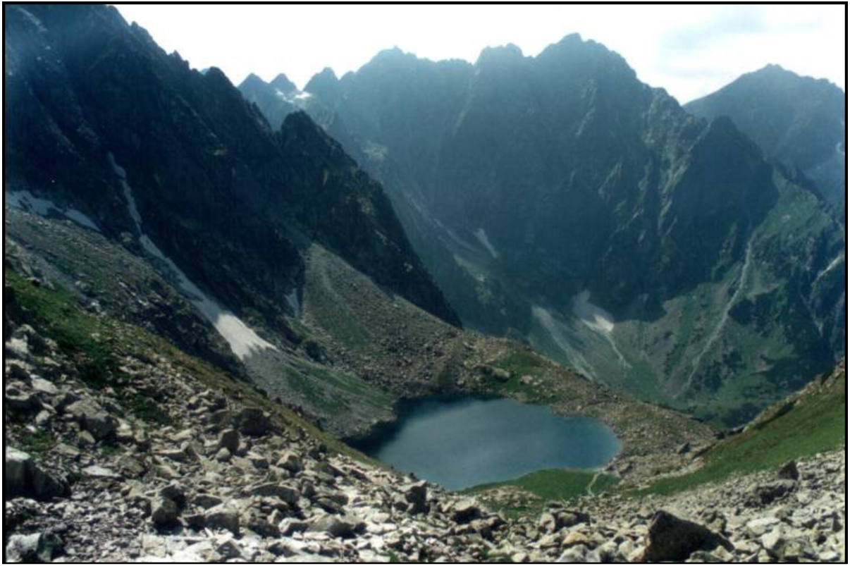 High Tatras lake, Czechoslovakia