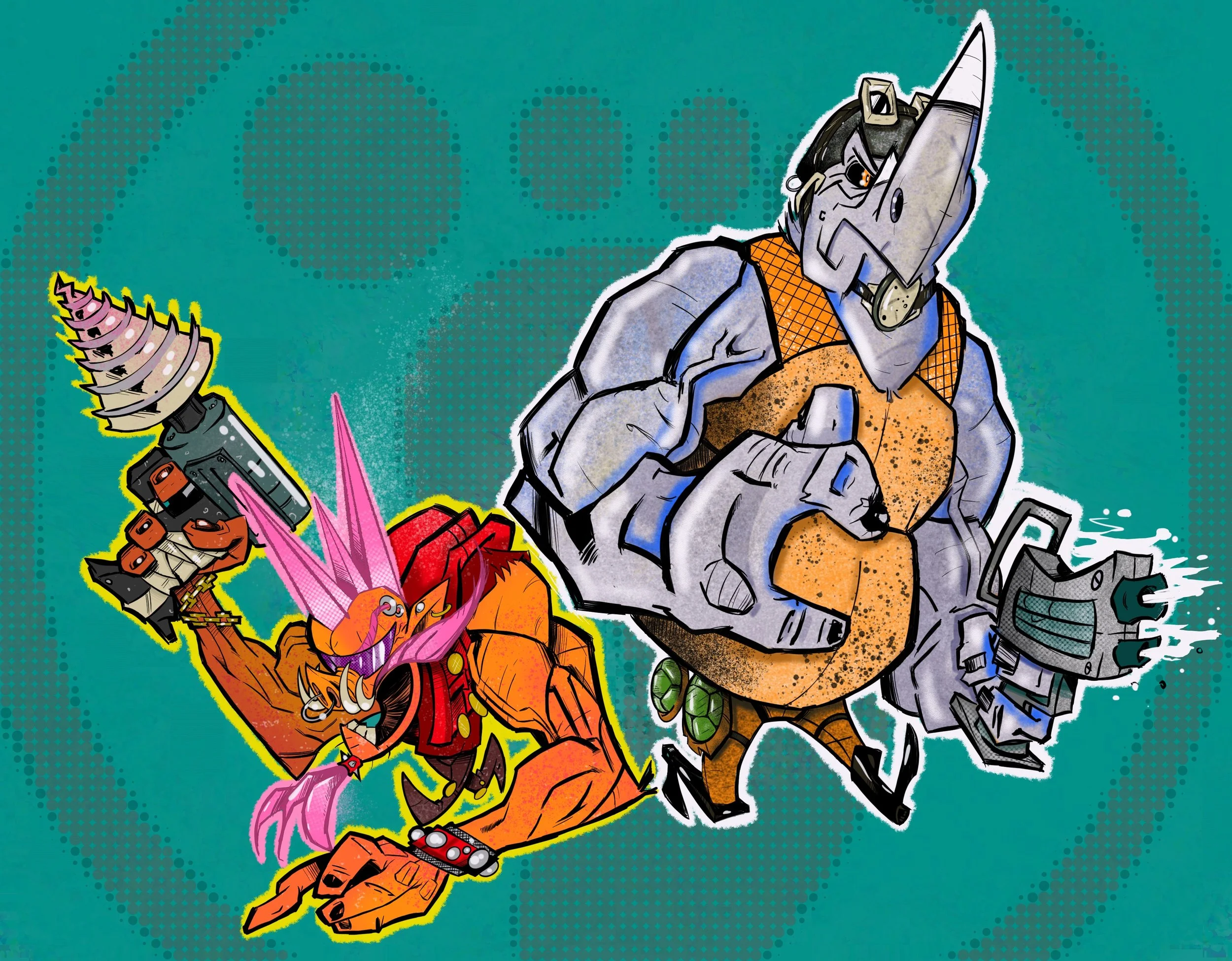 THE BEEBOP AND THE ROCKSTEADY 