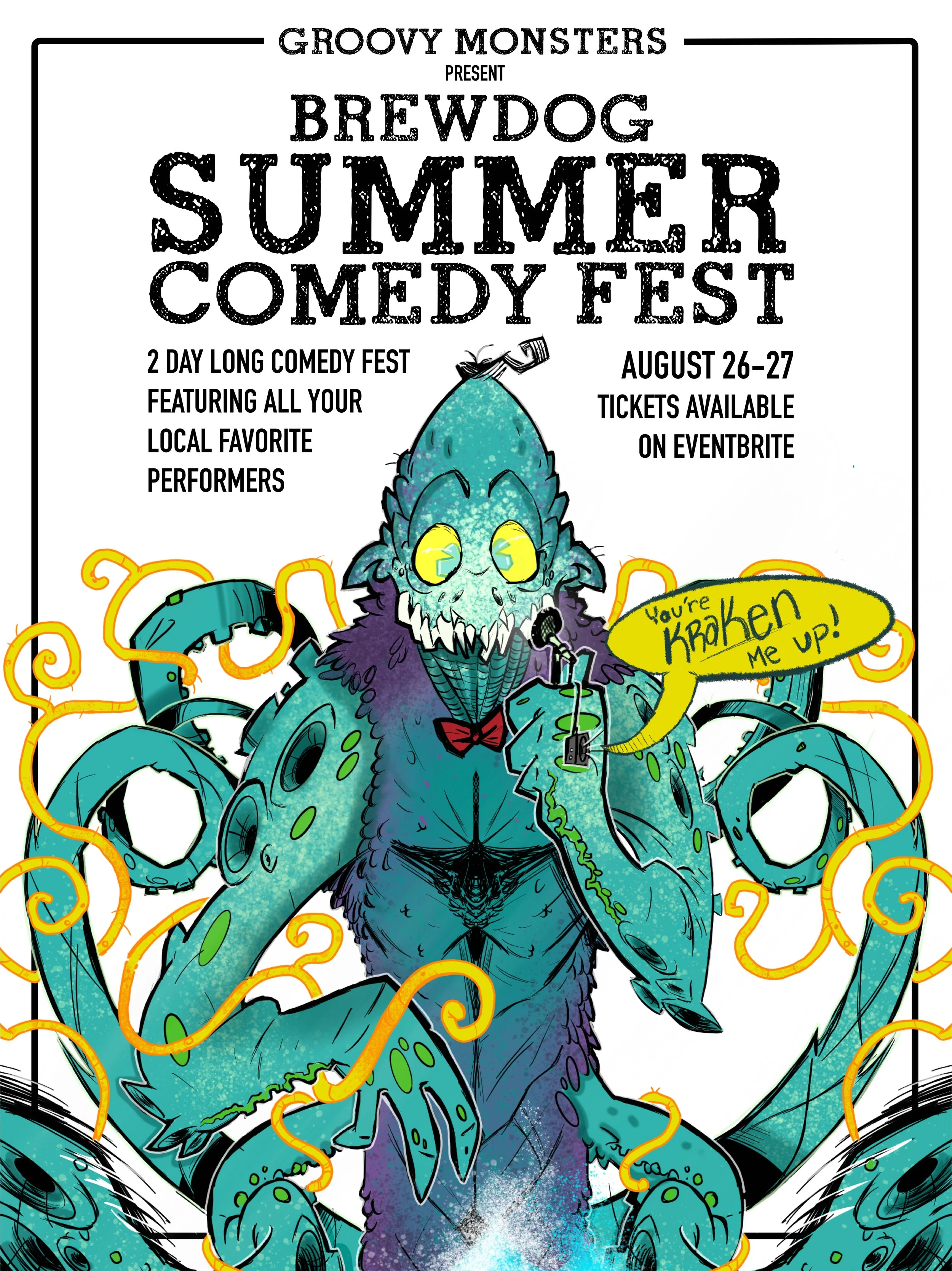 2022 BREWDOG SUMMER COMEDY FEST