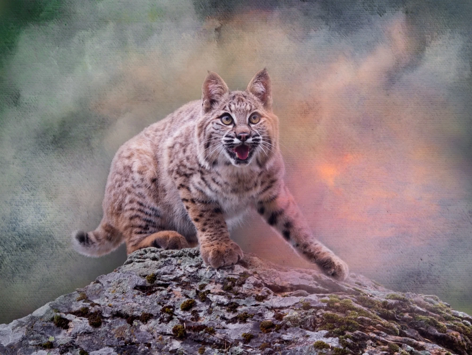 Early Morning Bobcat