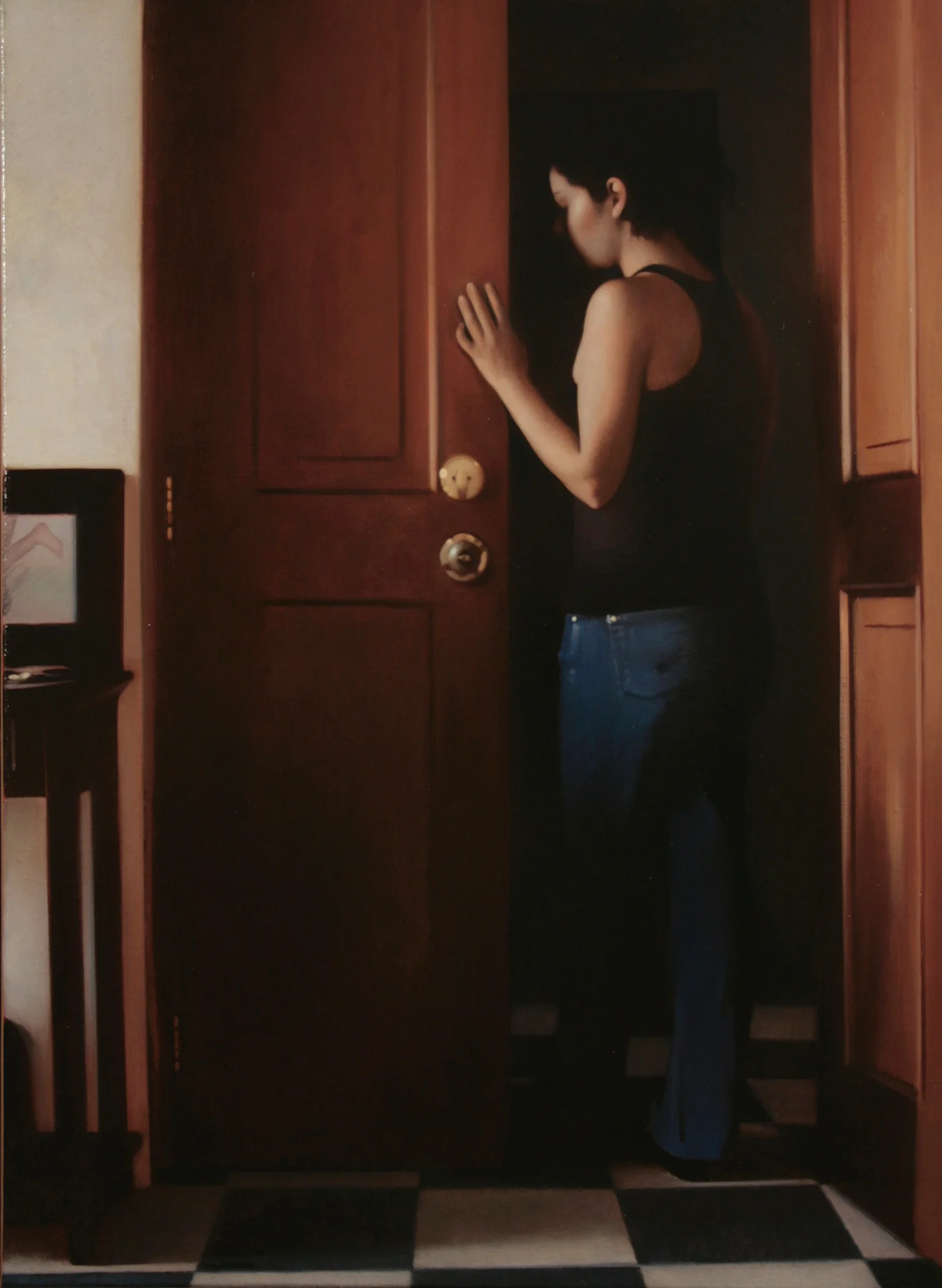 Evanesce, 2010, Oil on linen, 30 x 22 inches, Private collection