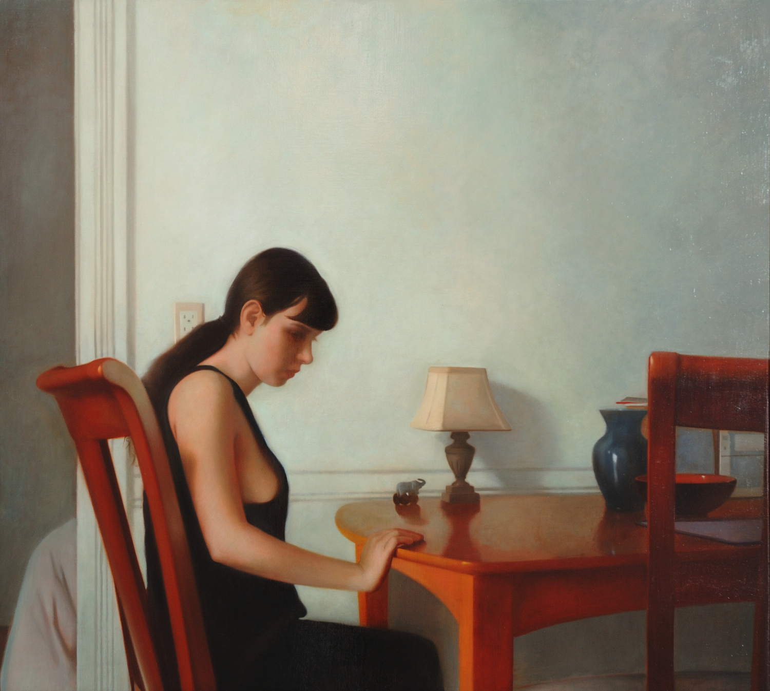   Transposition , 2007, Oil on linen, 34 x 38 inches, Private collection 